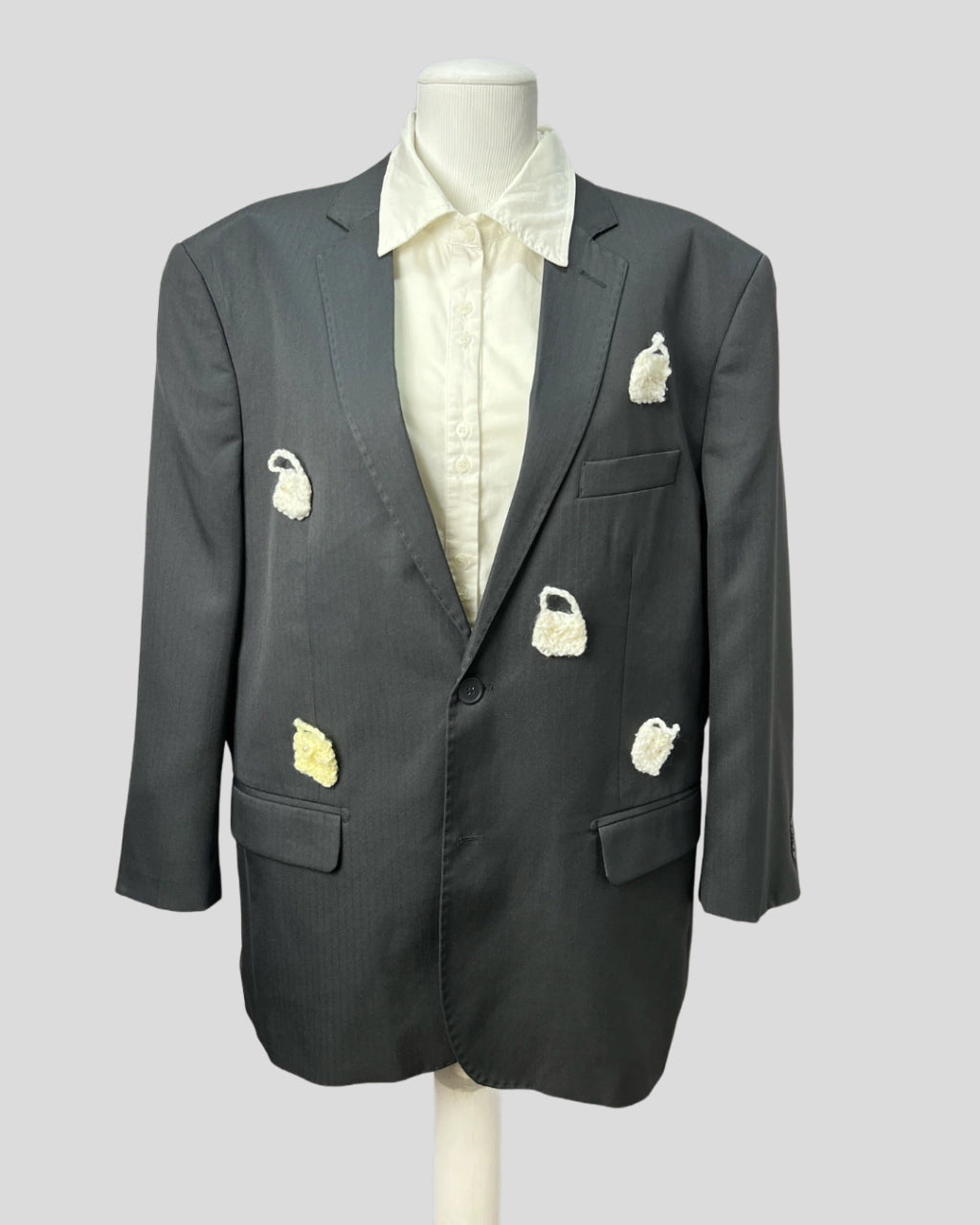 Blazer Estilizado crochê - tam (56\G4)