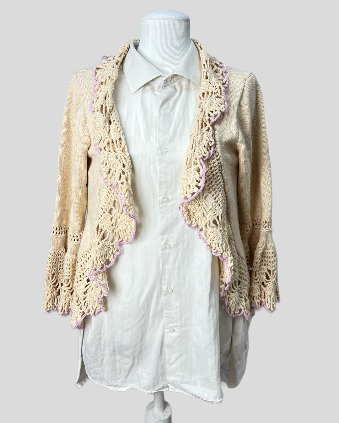 Cardigan Tricô - tam (P)