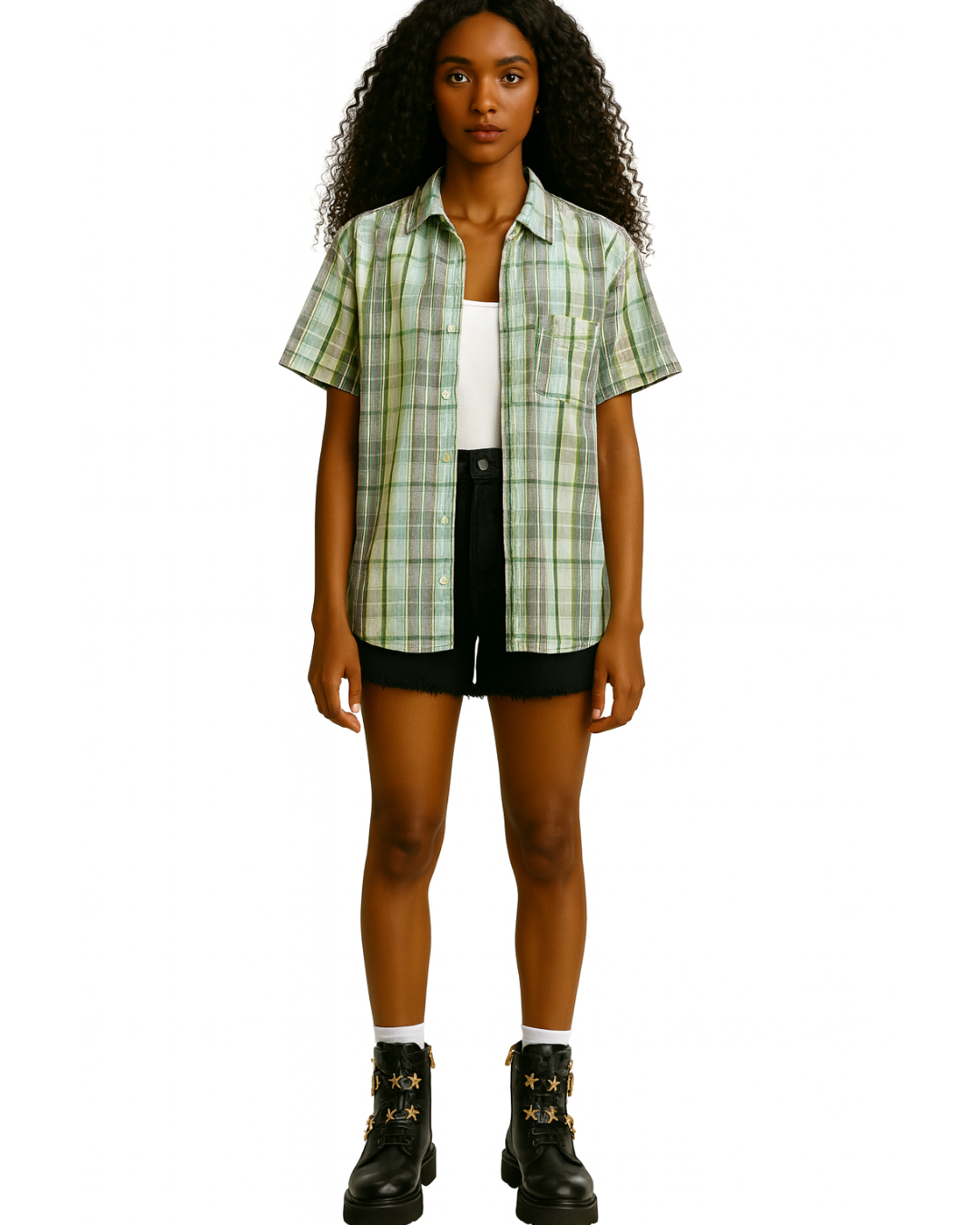 Camisa Xadrez - tam (M)