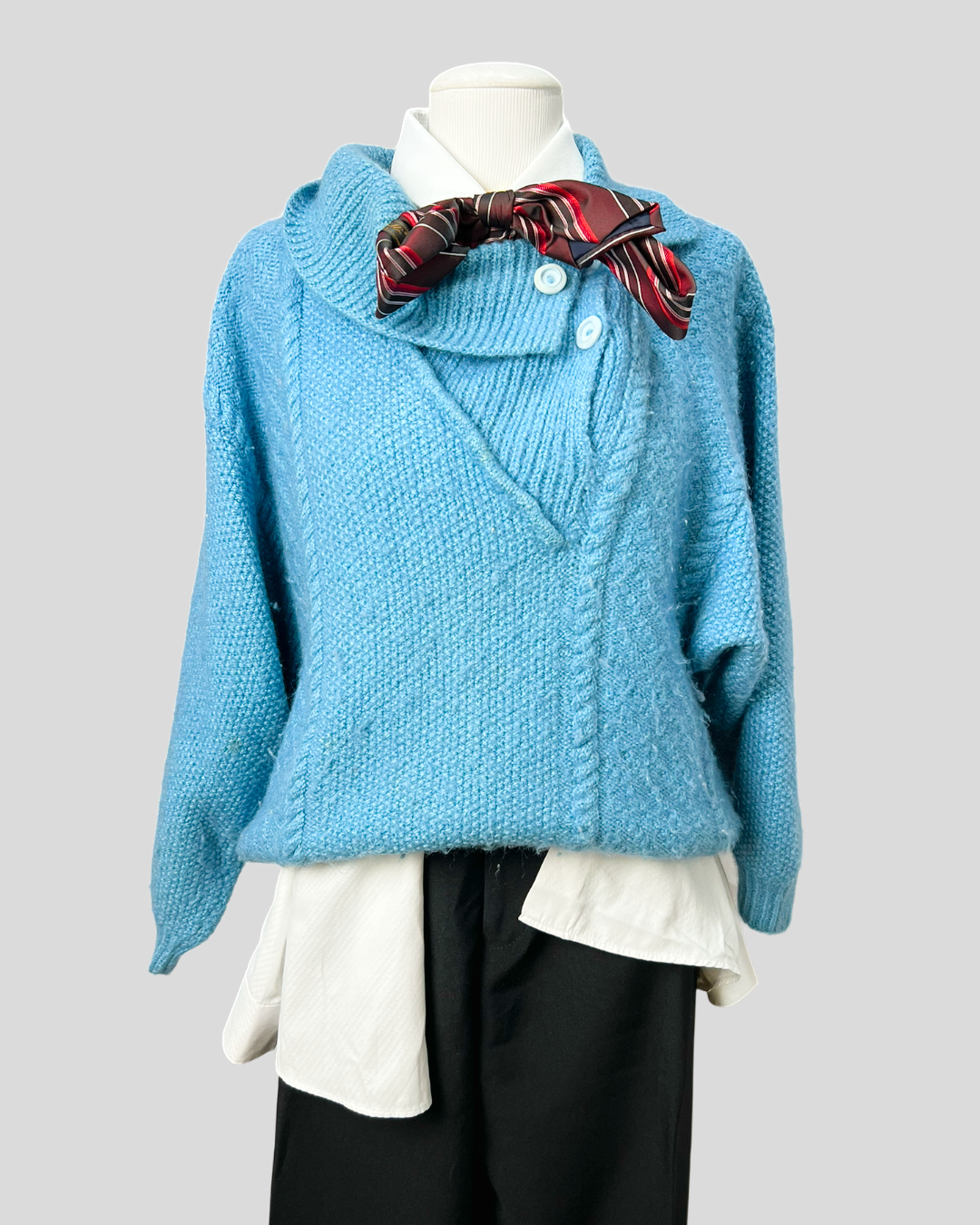 Tricô Azul - tam (P)