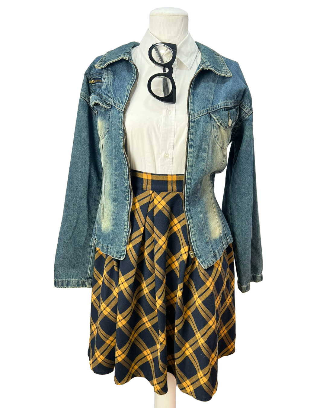 Jaqueta Jeans Vintage - tam (PP)