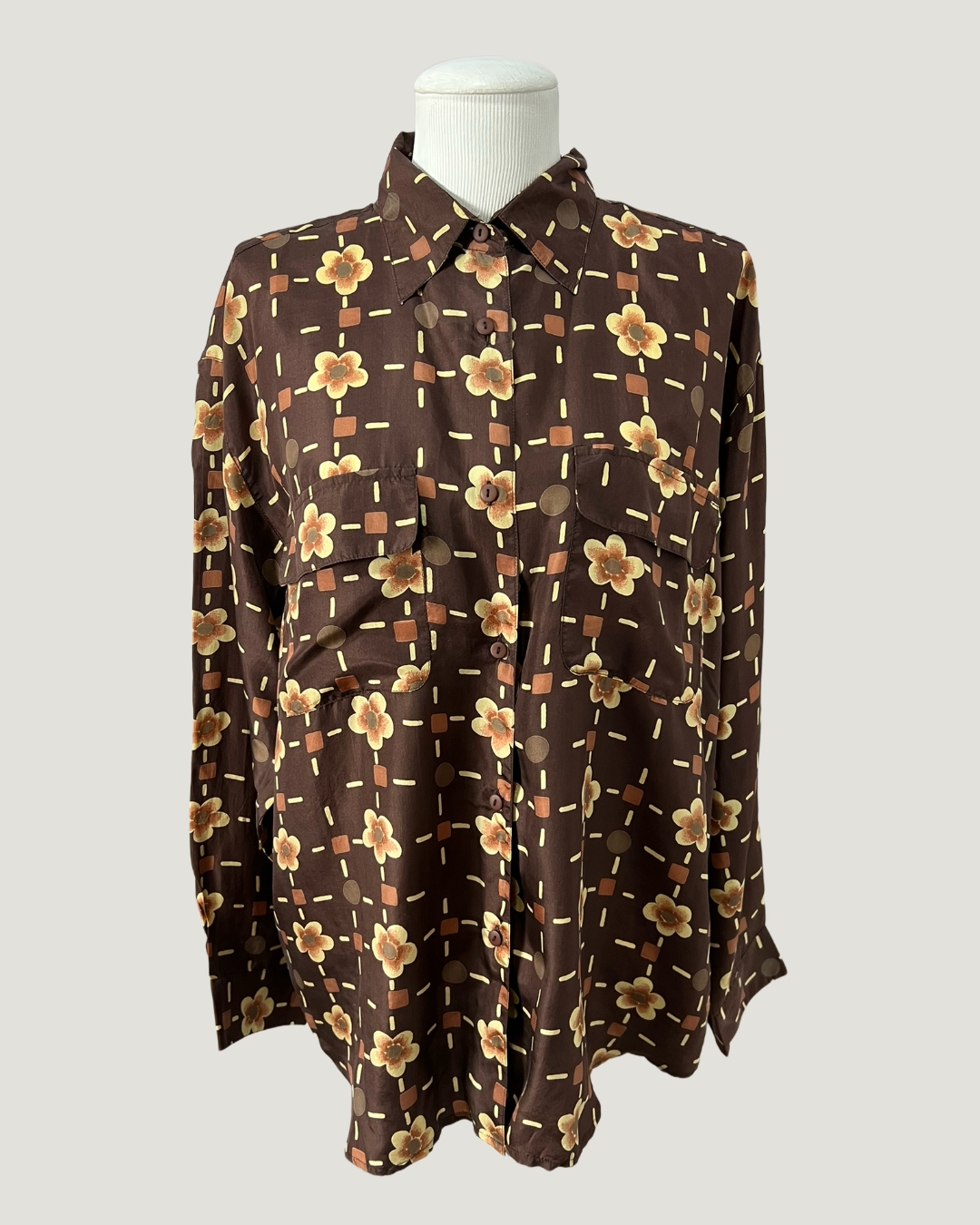 Camisa Flores - tam (M)