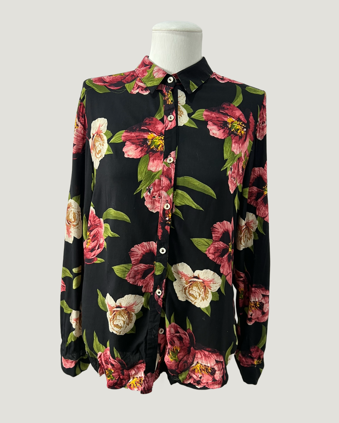 Camisa Flores - tam (G)