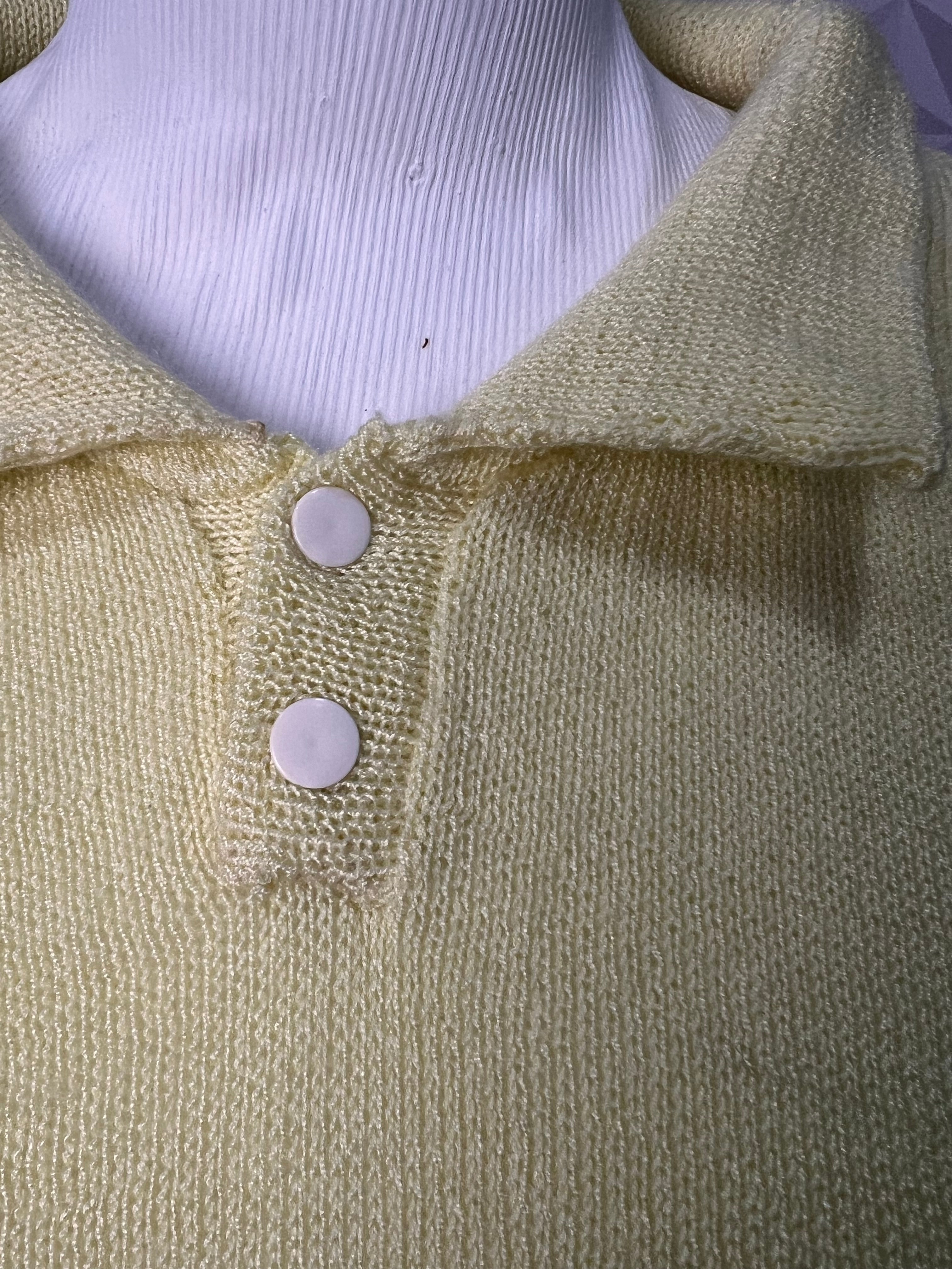 Camisa Tricô Yellow — tam G