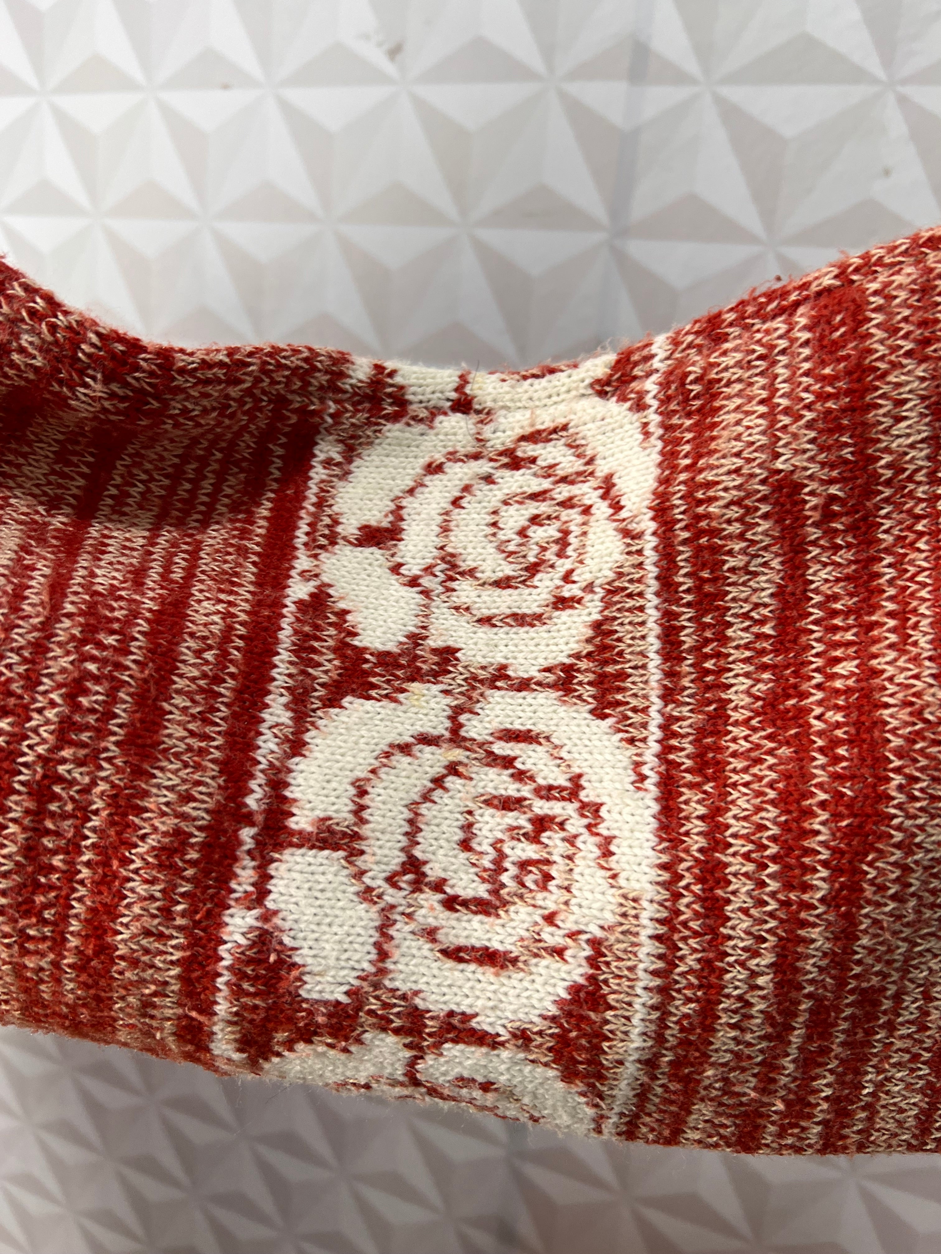 Cardigan Roses  Red —  tam M