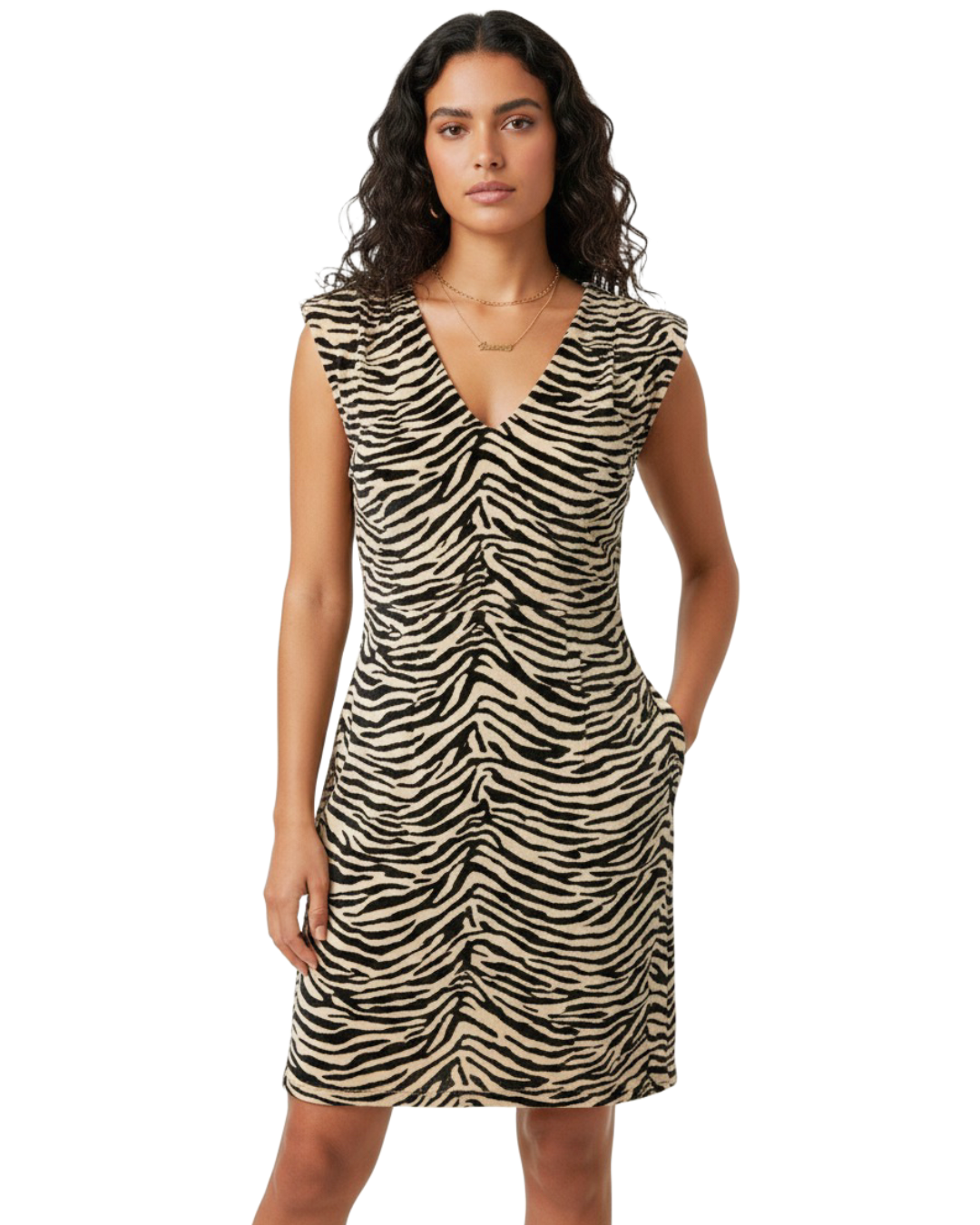 Vestido Animal Zebra -  tam (G)