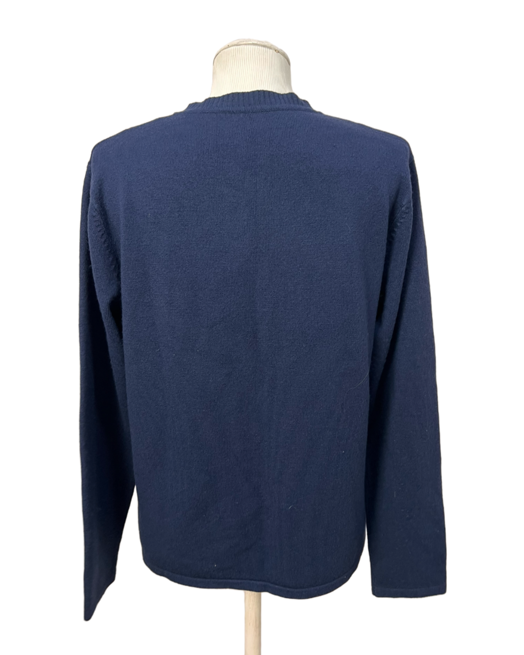 Cardigan Bordado Azul - tam (P)