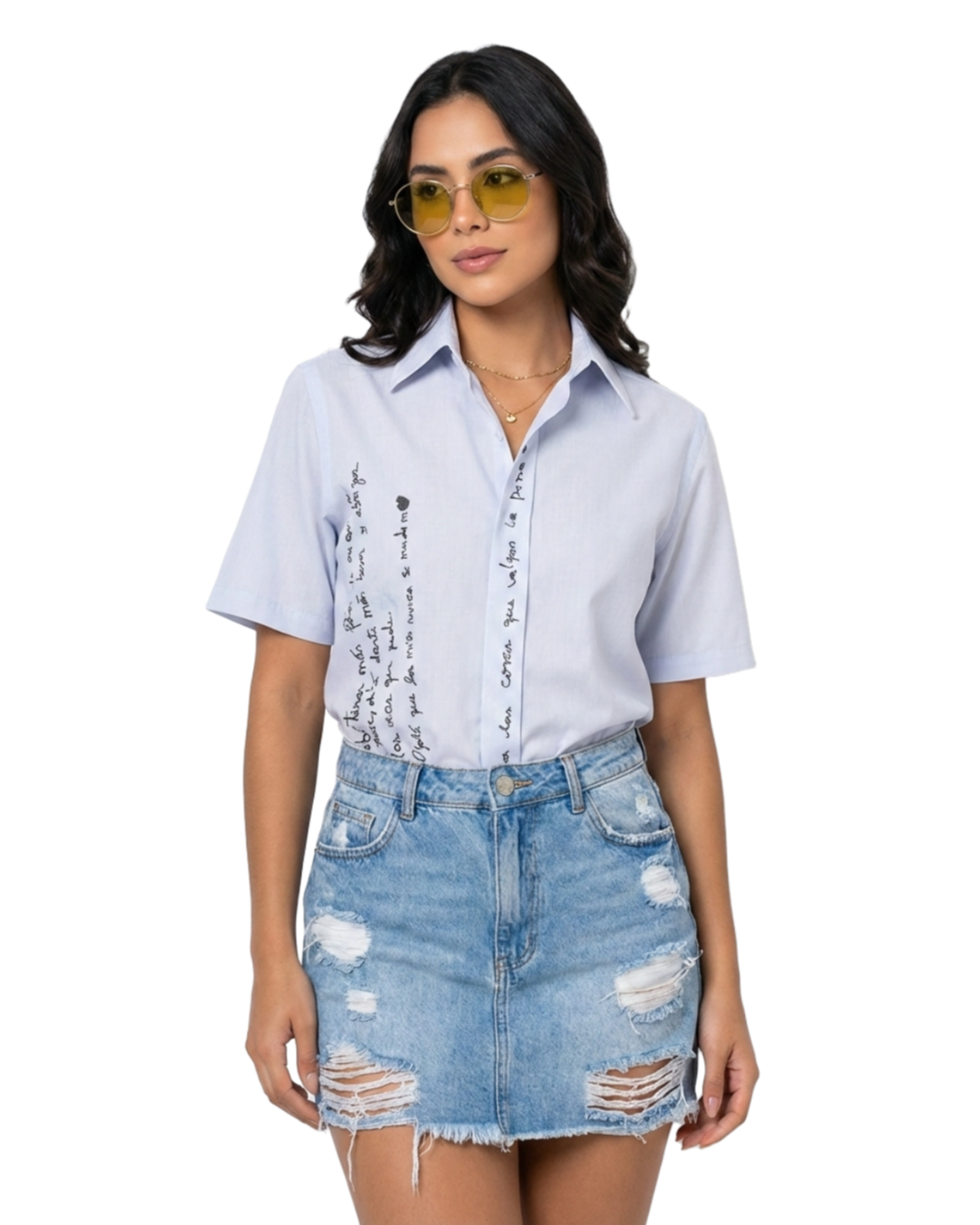 Camisa estilizada Debí Tirar mas Fotos - tam (M)