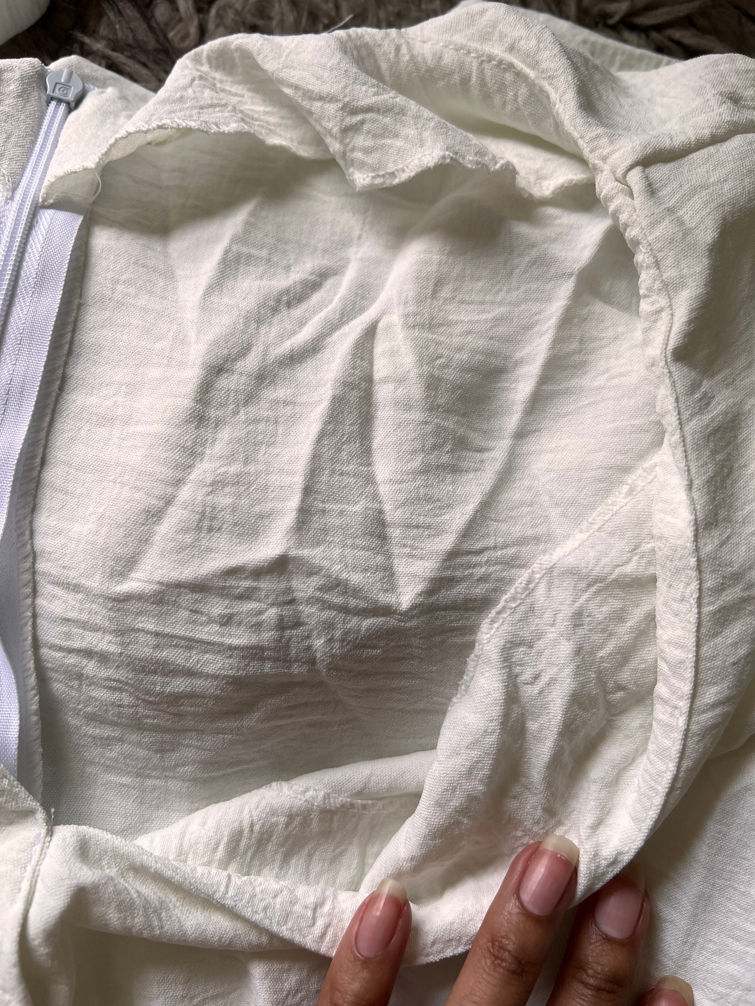 Vestido Branco - tam (GG)