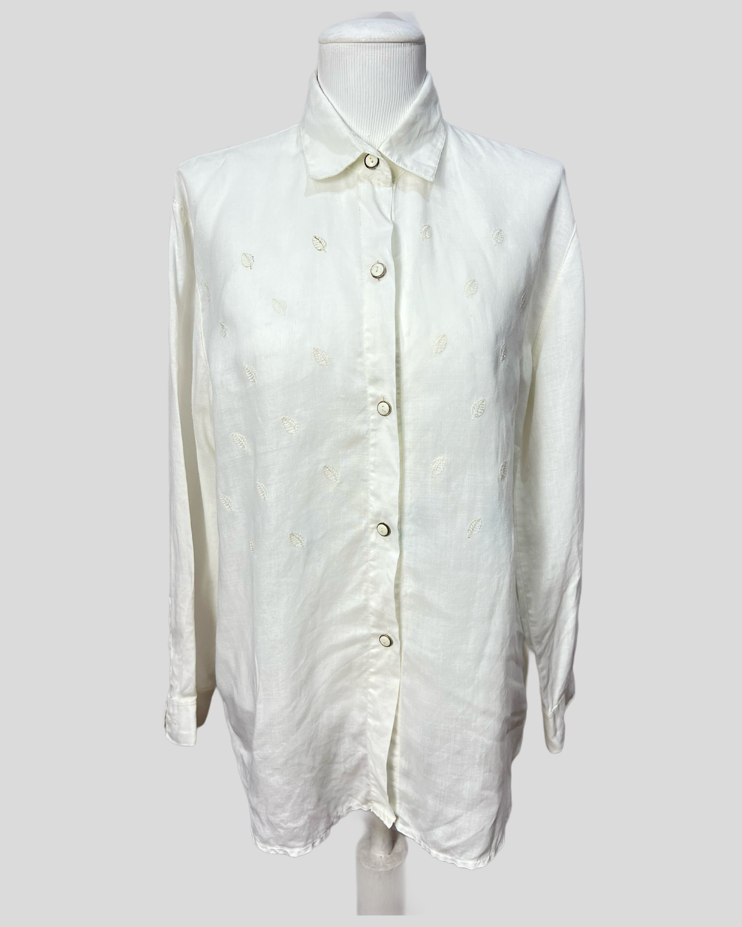 Camisa Vintage Branca - tam (G)