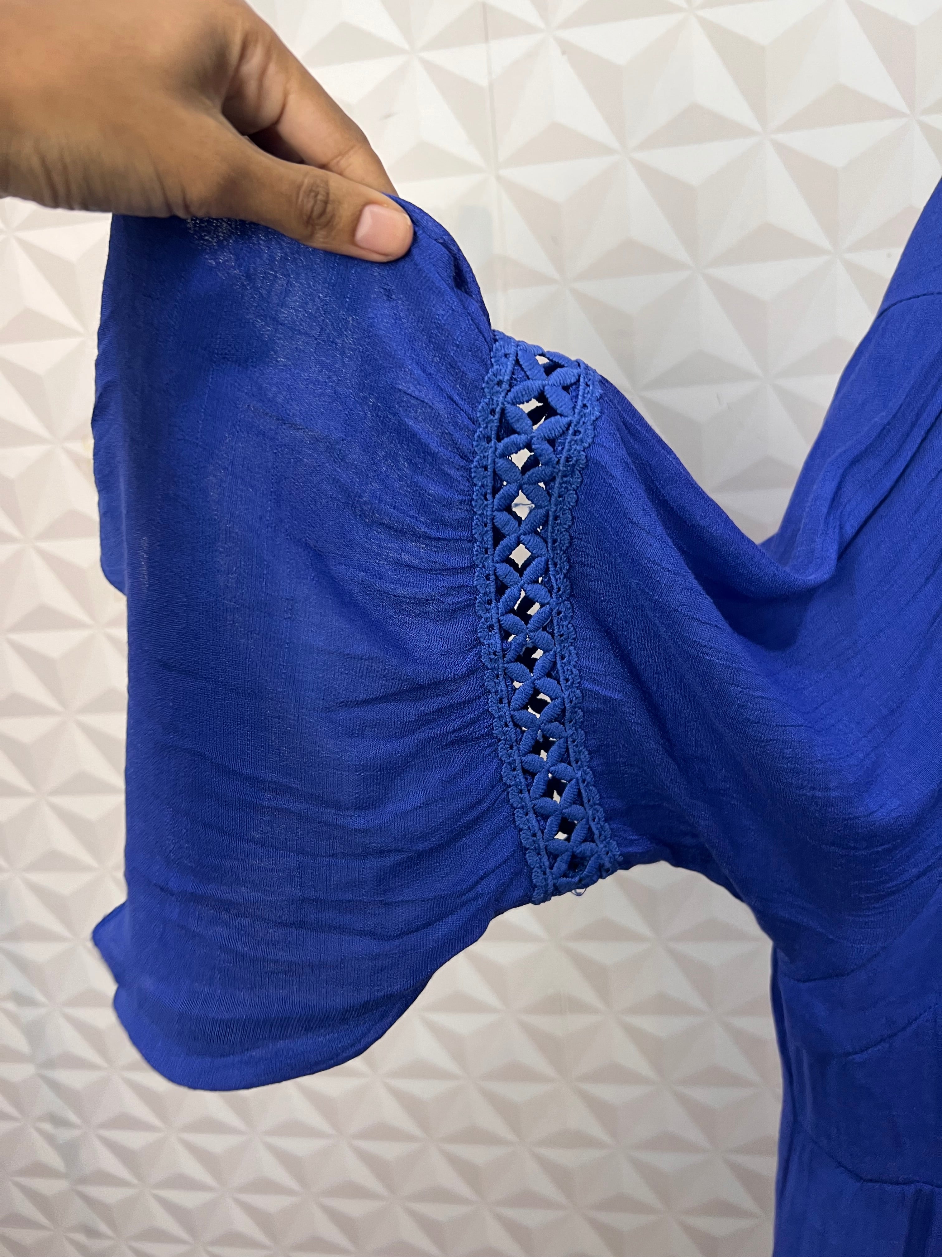 Vestido de Praia Blue - tam GG