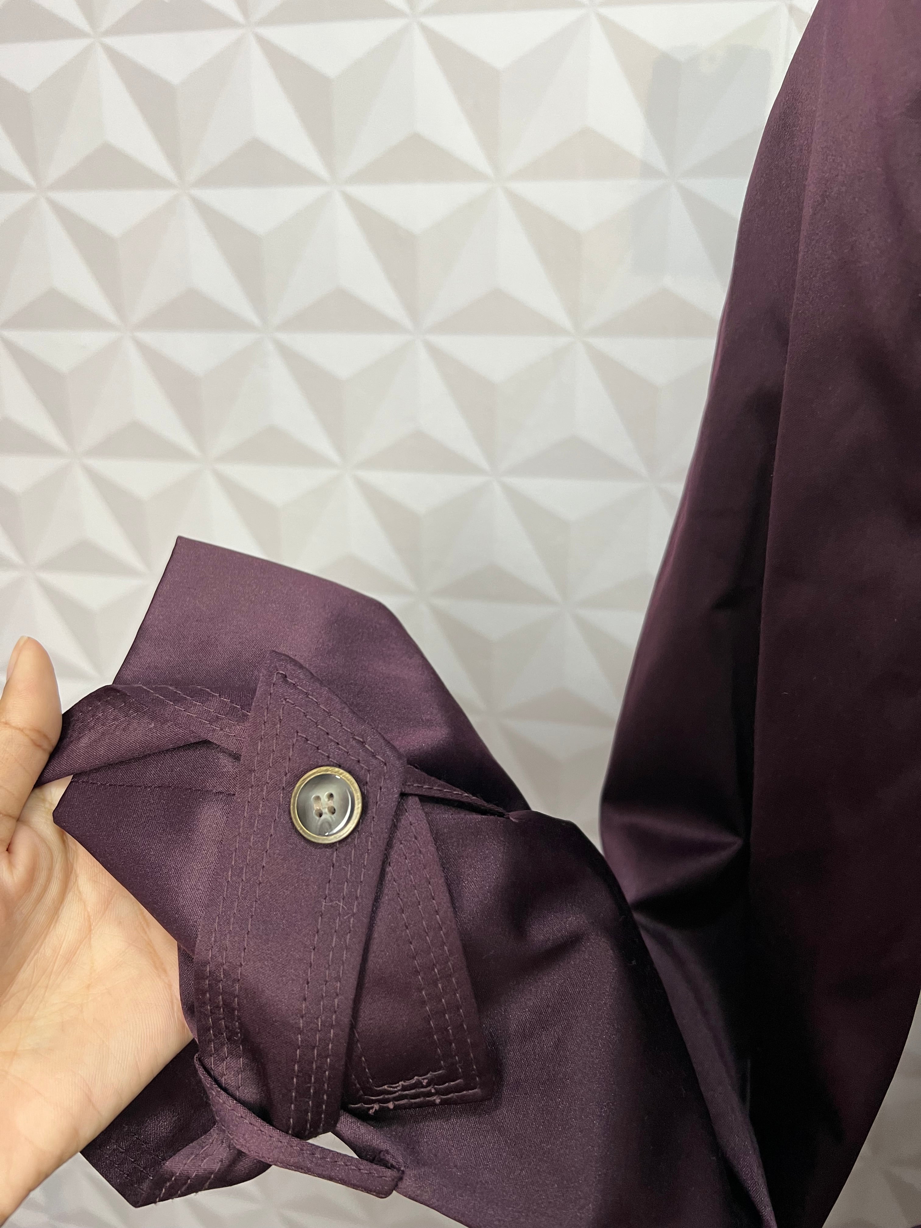 Sobretudo Roxo - tam (P)