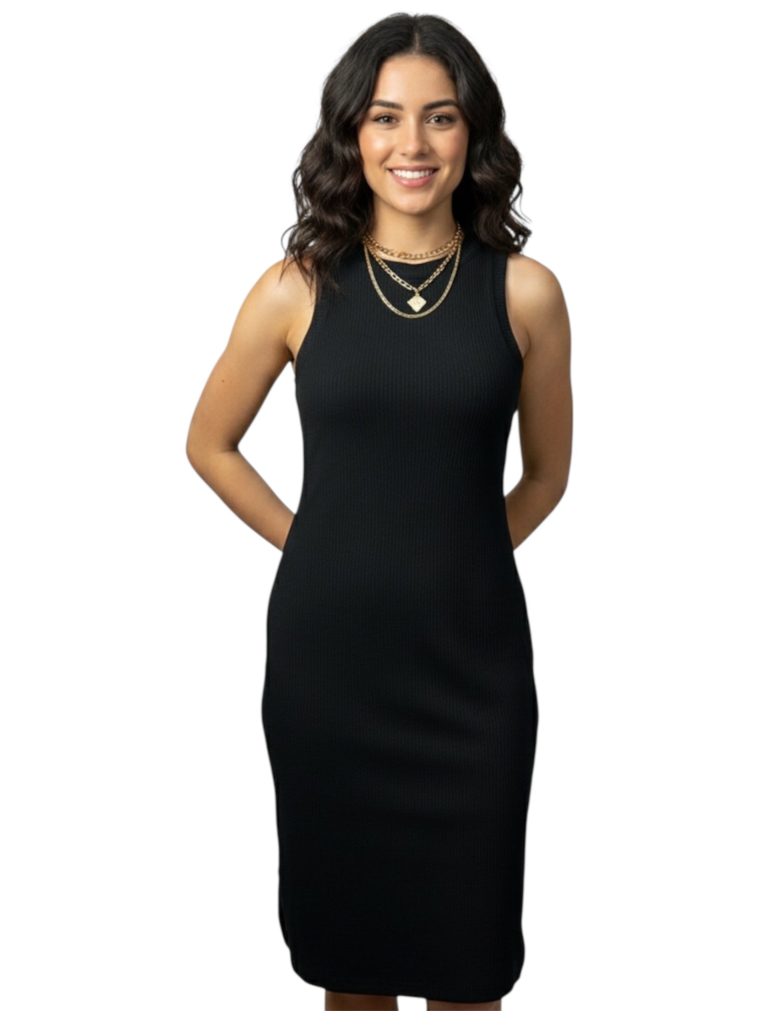 Vestido Preto Basic - tam (G)