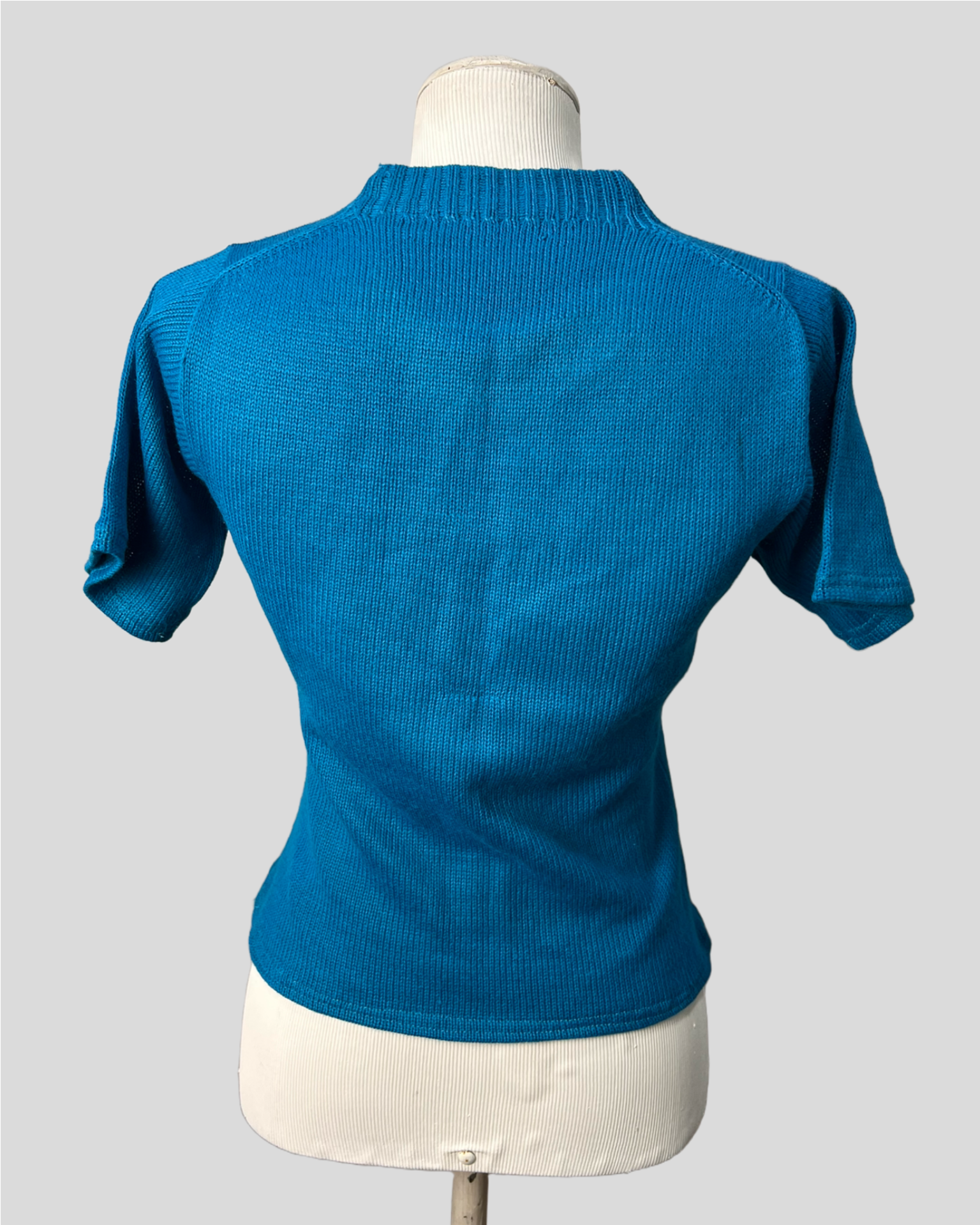 Camiseta Tricô blue — tam P