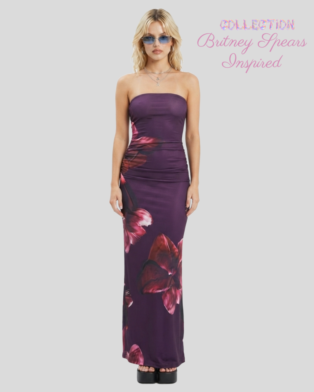 Vestido Longo Lilás — tam M