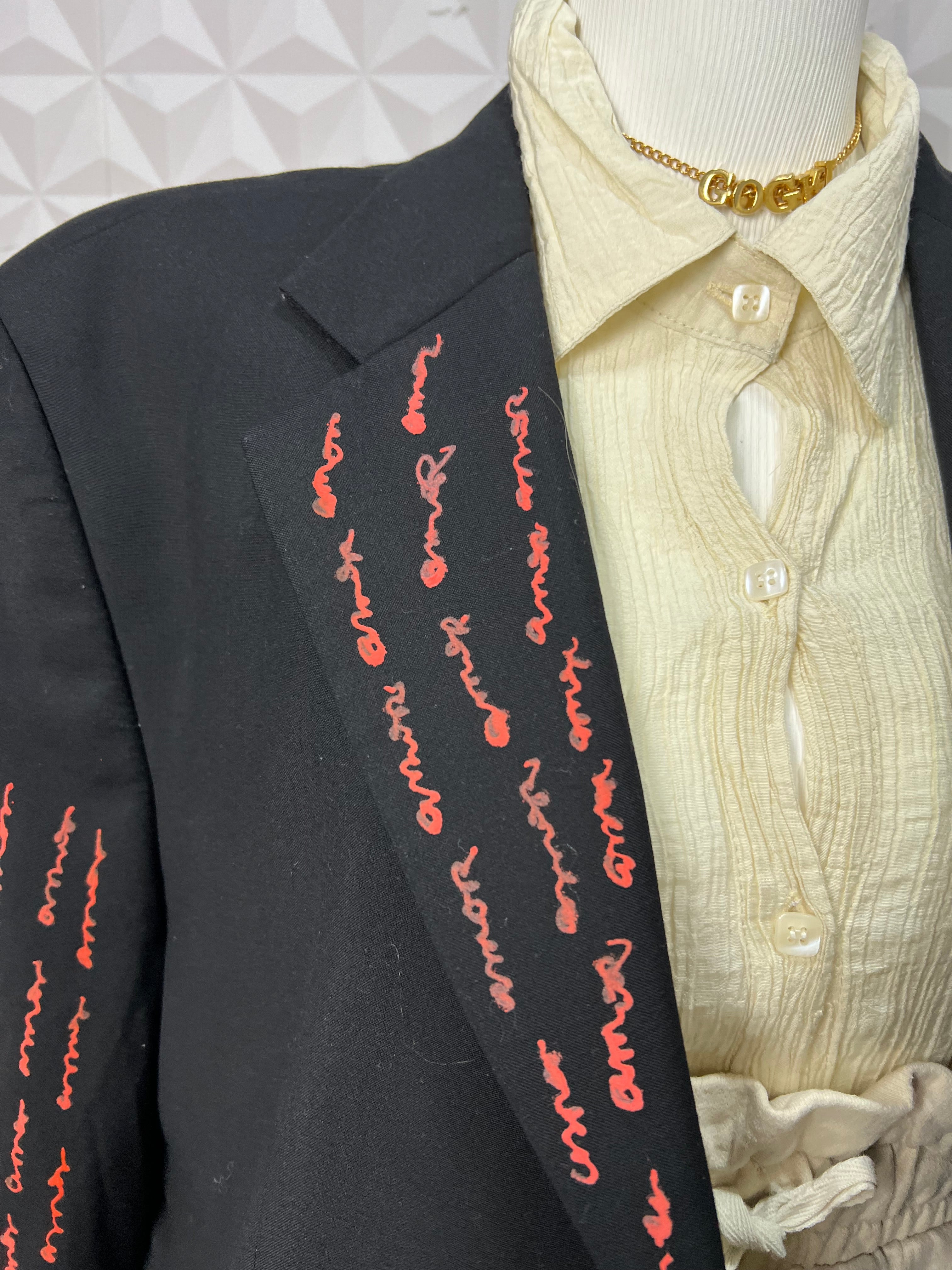 Blazer Oversized Estilzado - tam (GG)