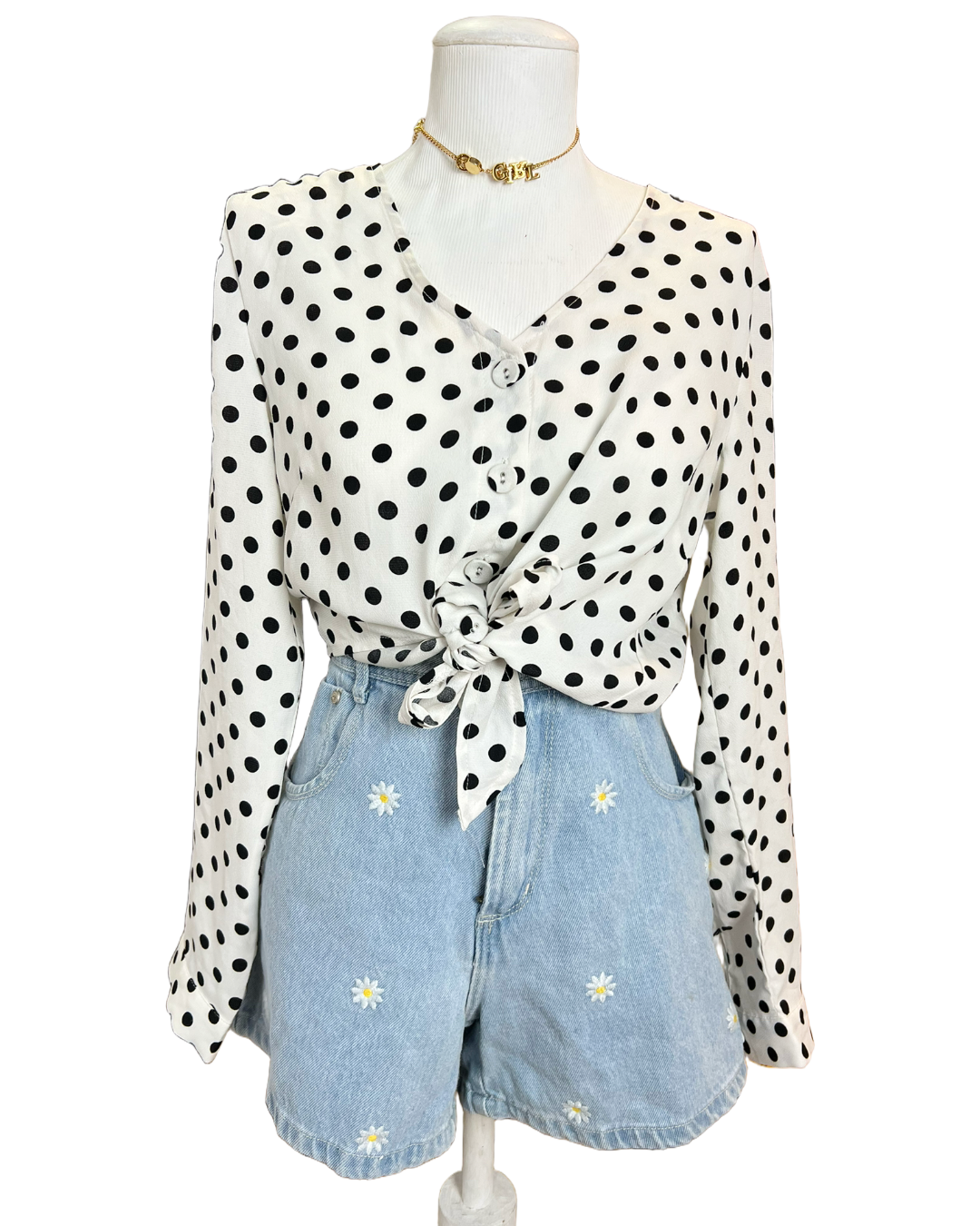 Cropped Poás - tam (M)