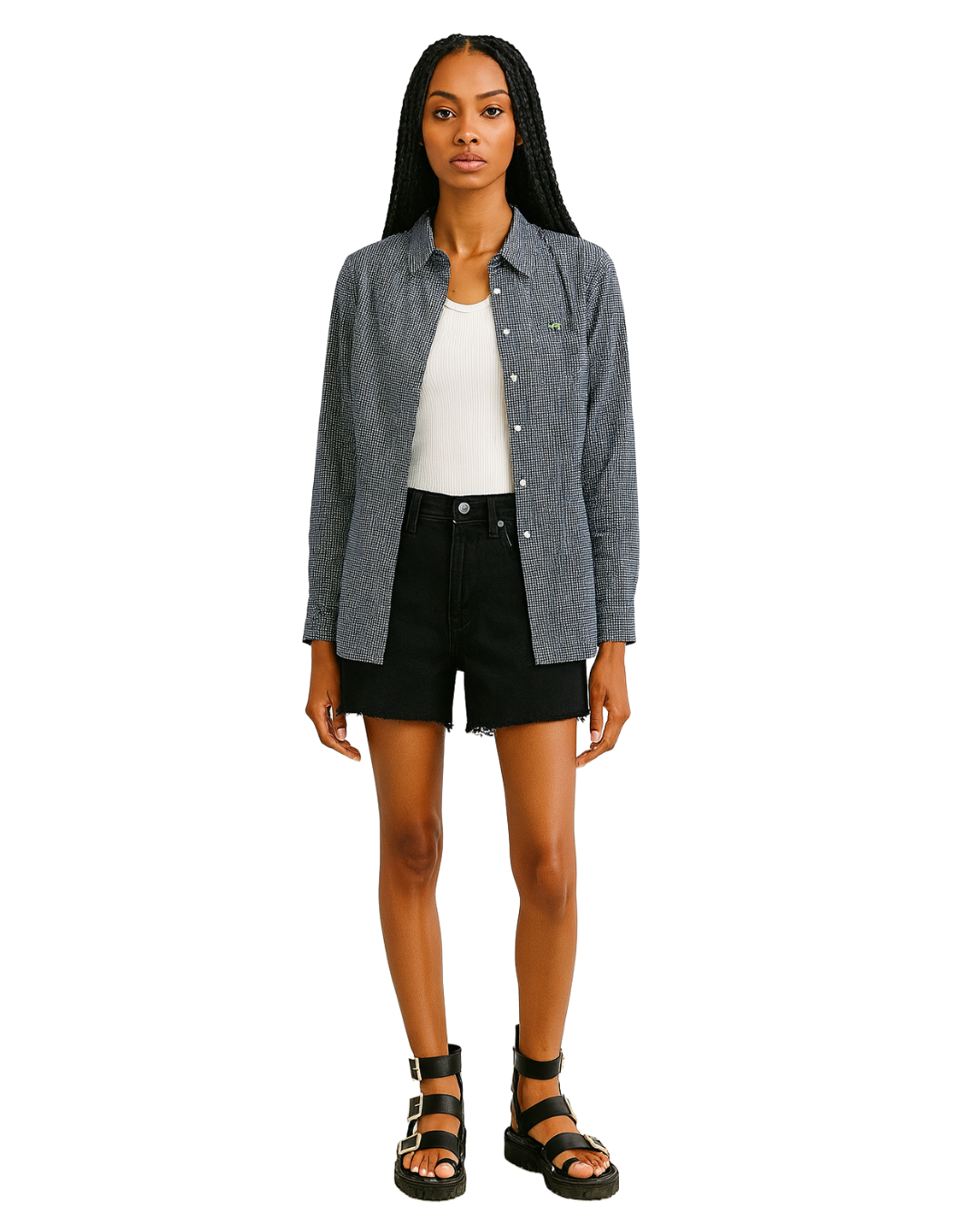 Camisa Oversized Lacoste - tam (M)