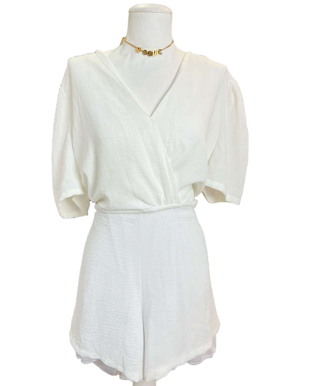 Vestido Branco - tam (GG)