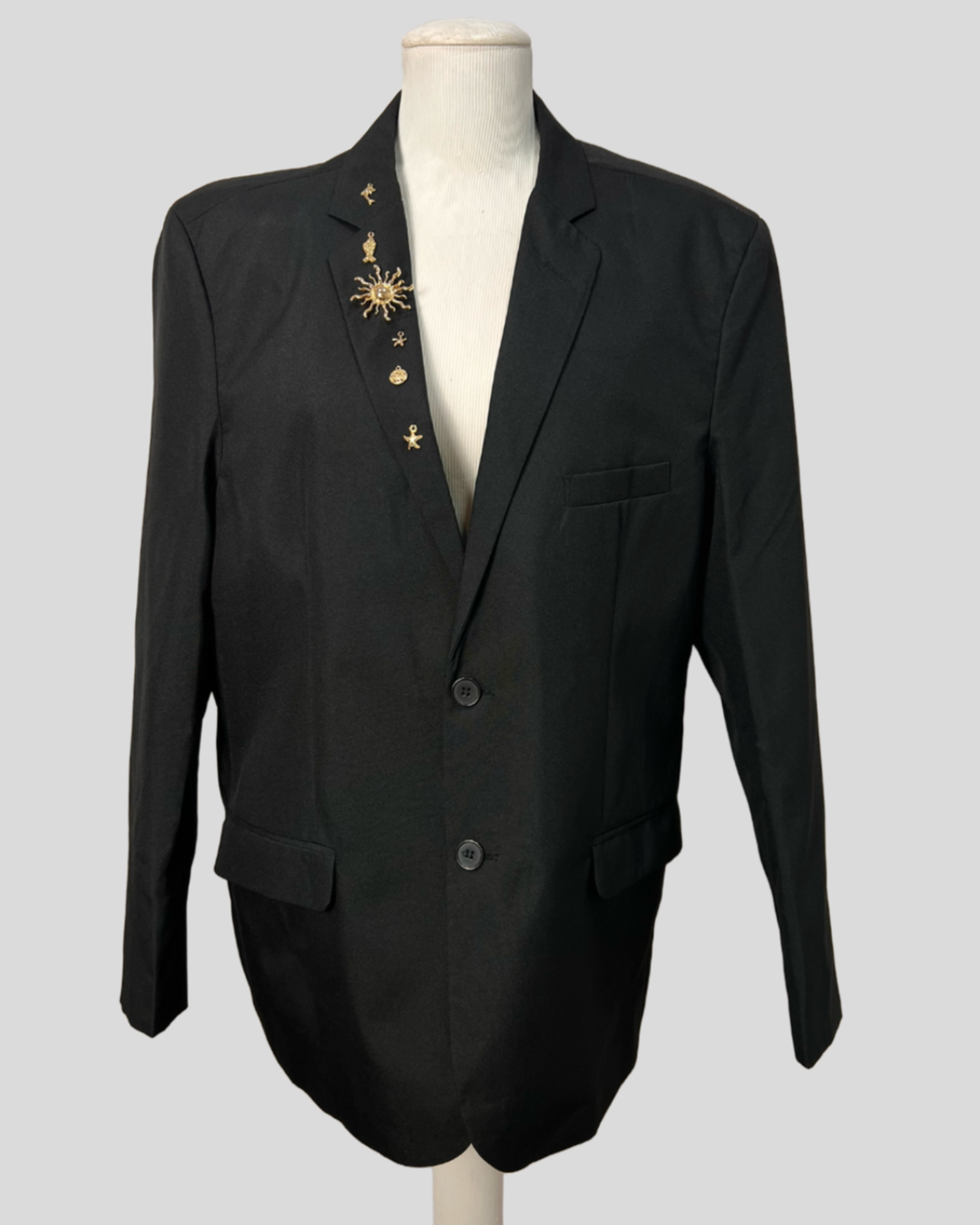Blazer Oversized Estilizado Vilale — tam G