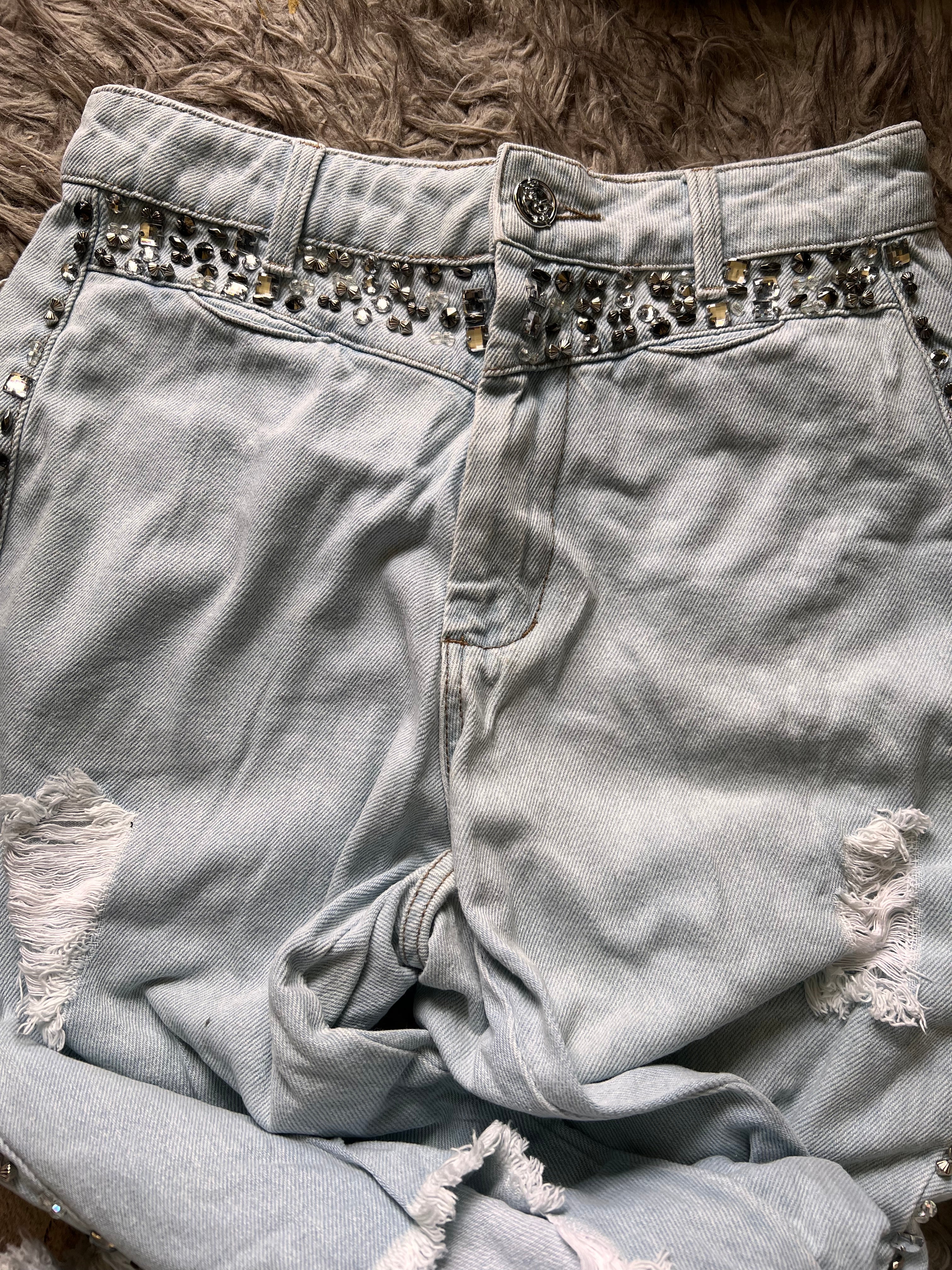 Calça Strass - tam (40)