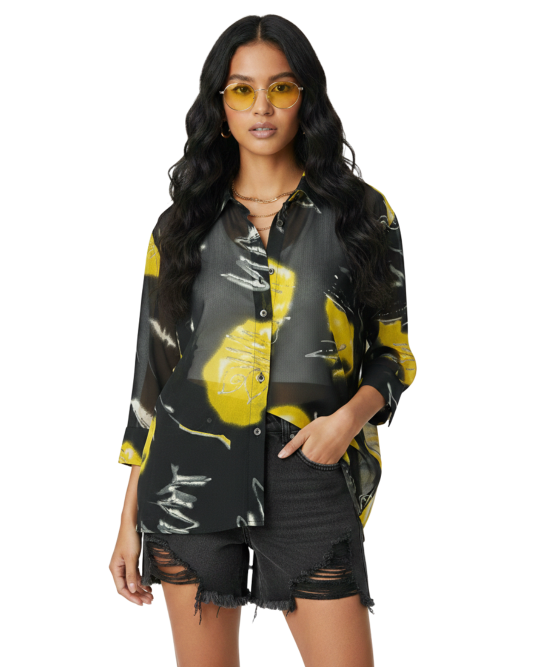 Camisa Vintage Cores - tam (P)