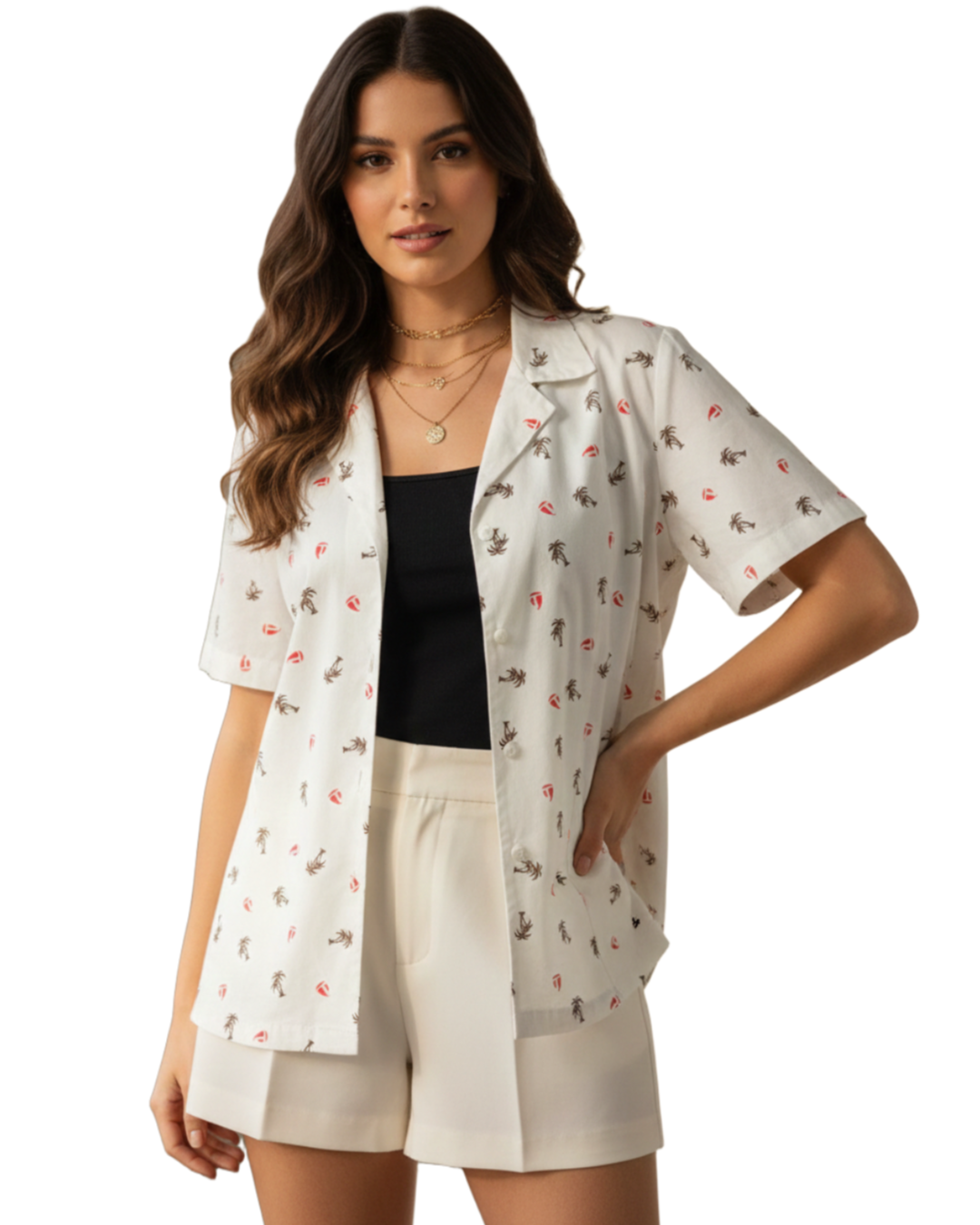 Camisa Tropical - tam (G)