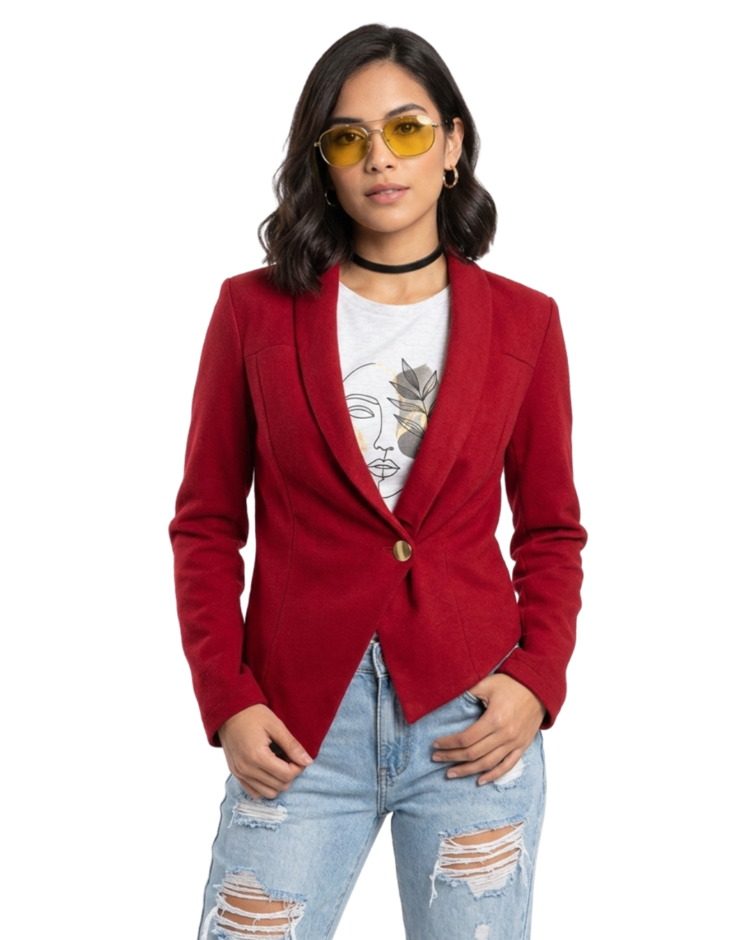 Blazer Karen Stein - tam (P)