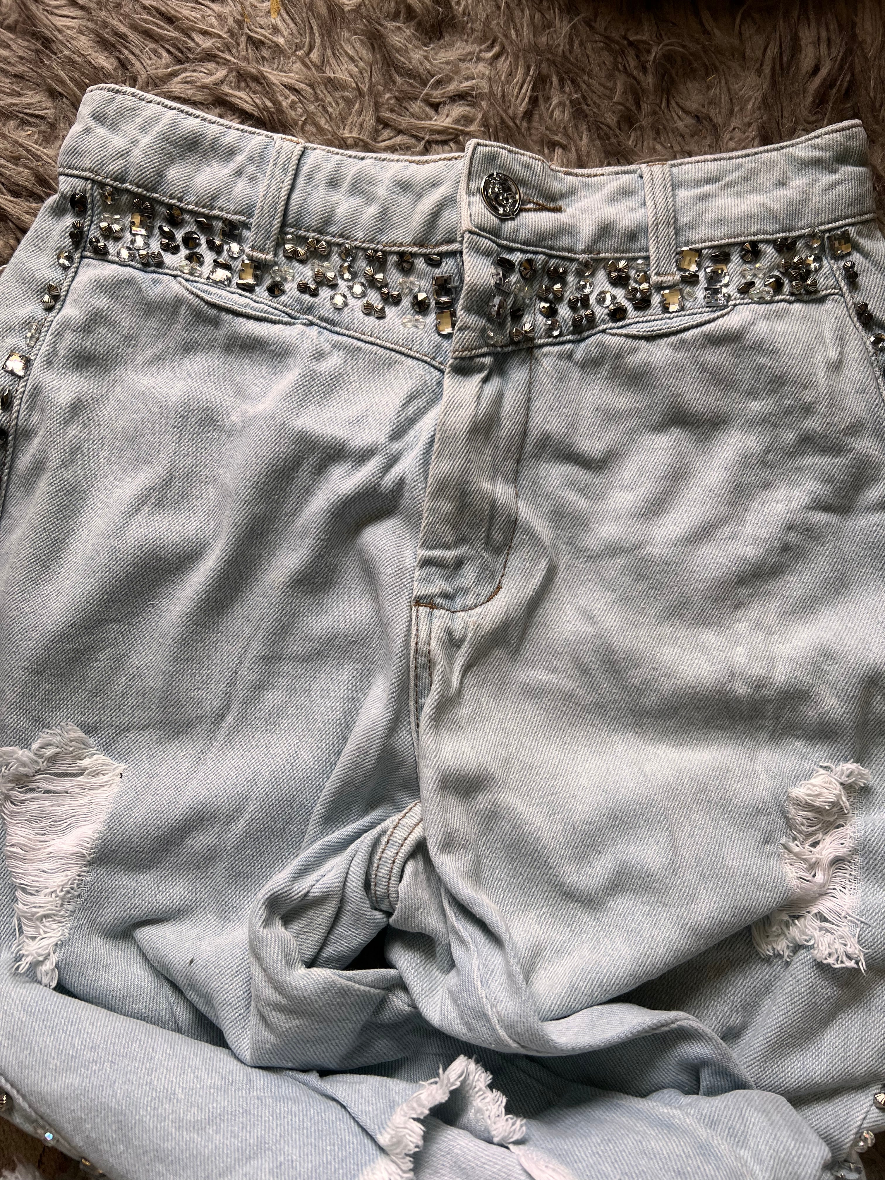 Calça Strass - tam (40)