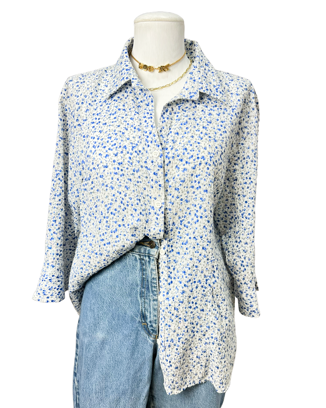Camisa Flores - tam (G)