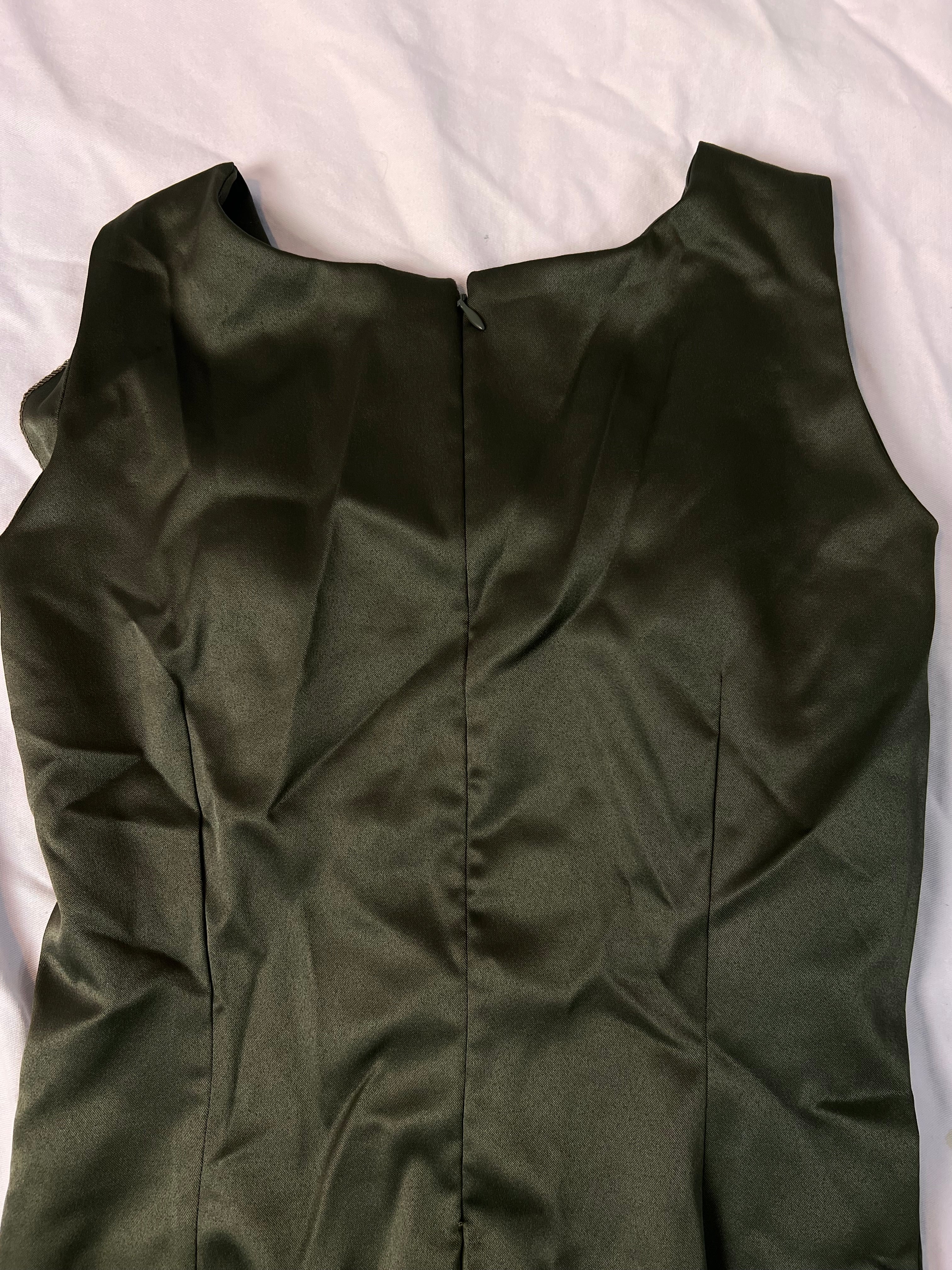 Vestido Verde Basic -  tam (P)