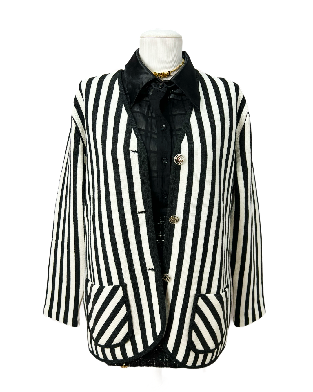 Cardigan Listras Vintage - tam (M)
