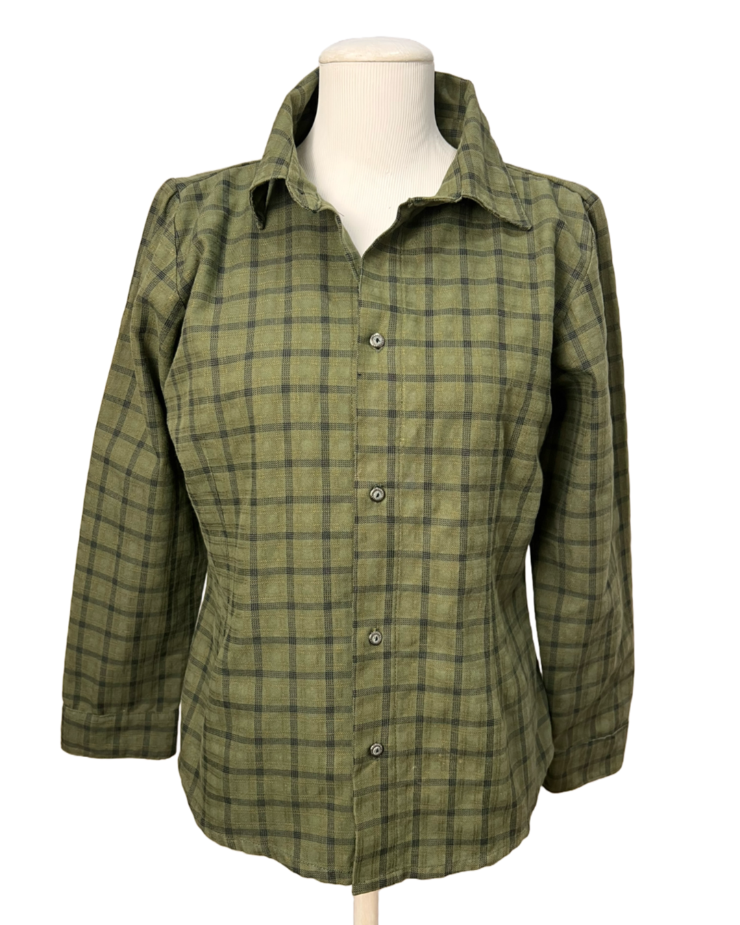 Camisa Xadrez Verde - tam (P)