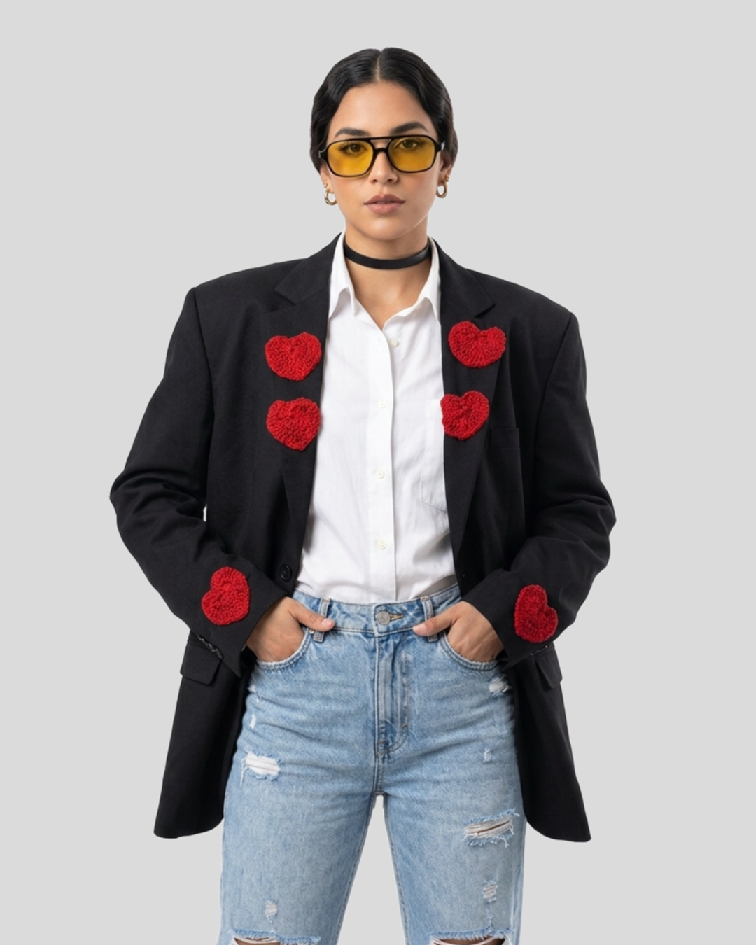 Blazer Oversized Estilizado Paulu's — tam GG