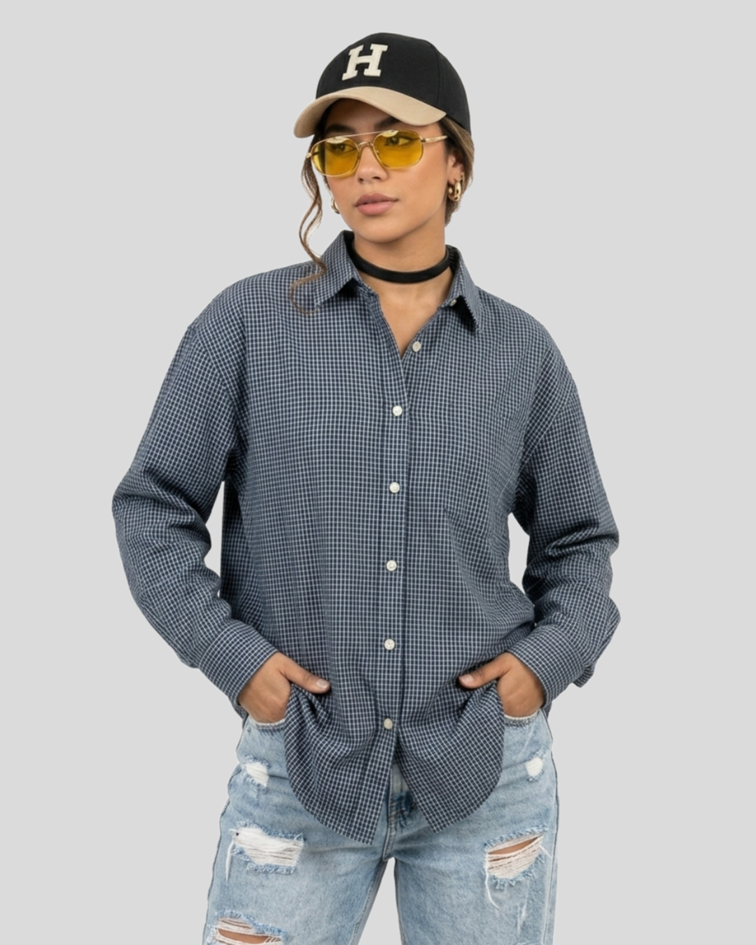 Camisa Oversized Business — tam PP