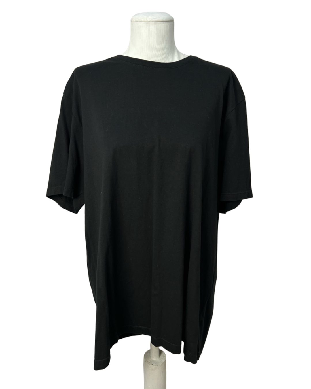 Camiseta lisa preta - tam (GG)