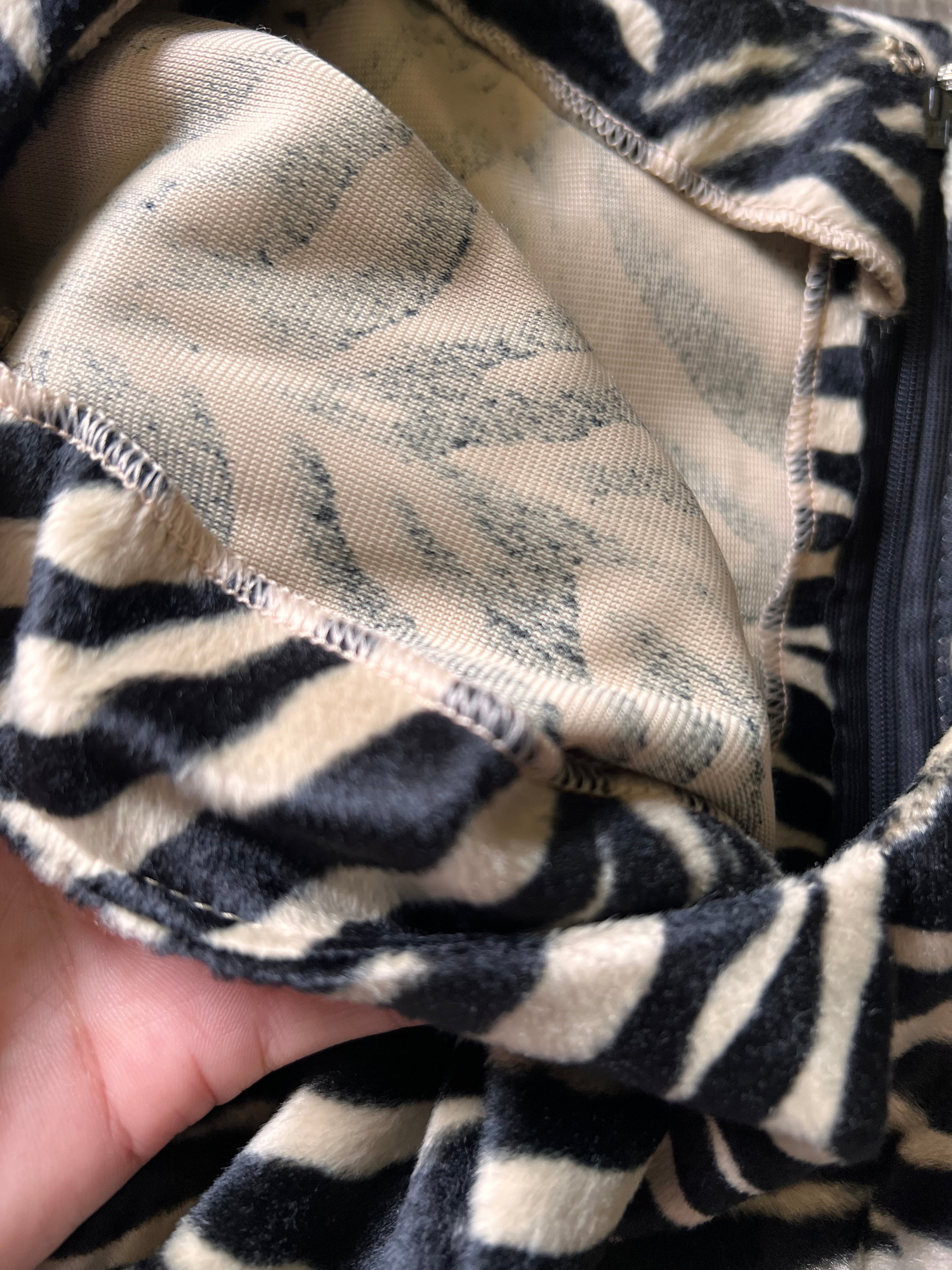 Vestido Animal Zebra -  tam (G)