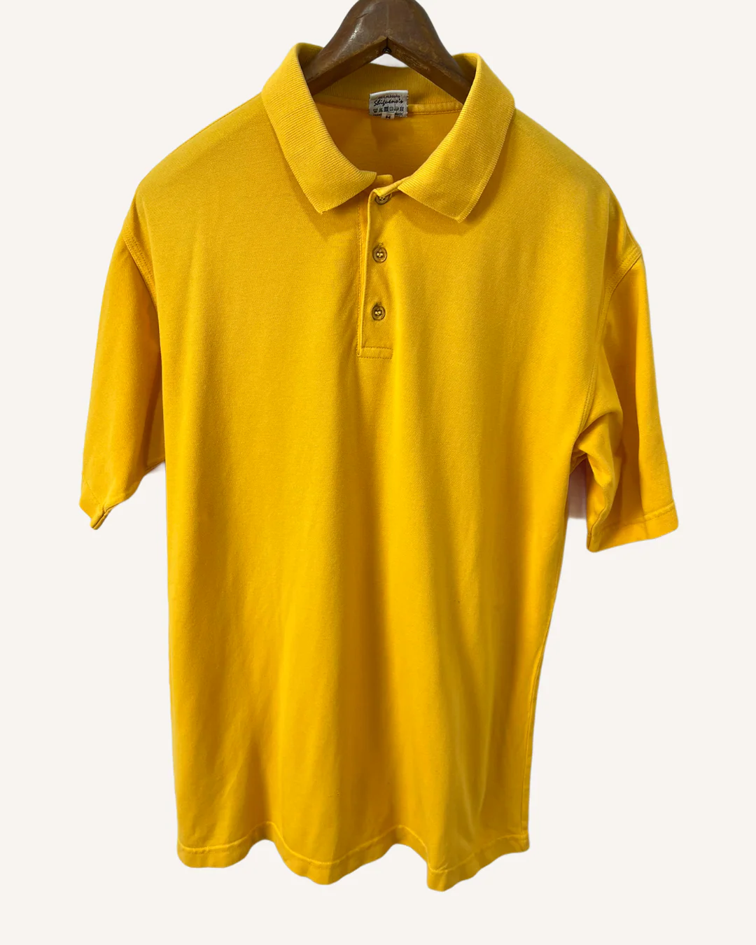 Camisa Polo Amarela - tam (M)