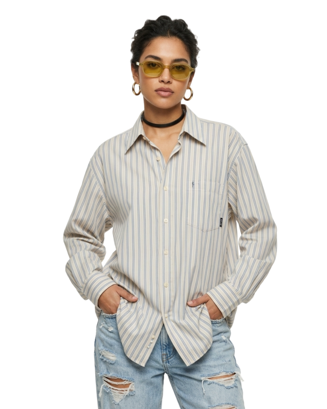 Camisa Oversized  Fatto - tam (M)