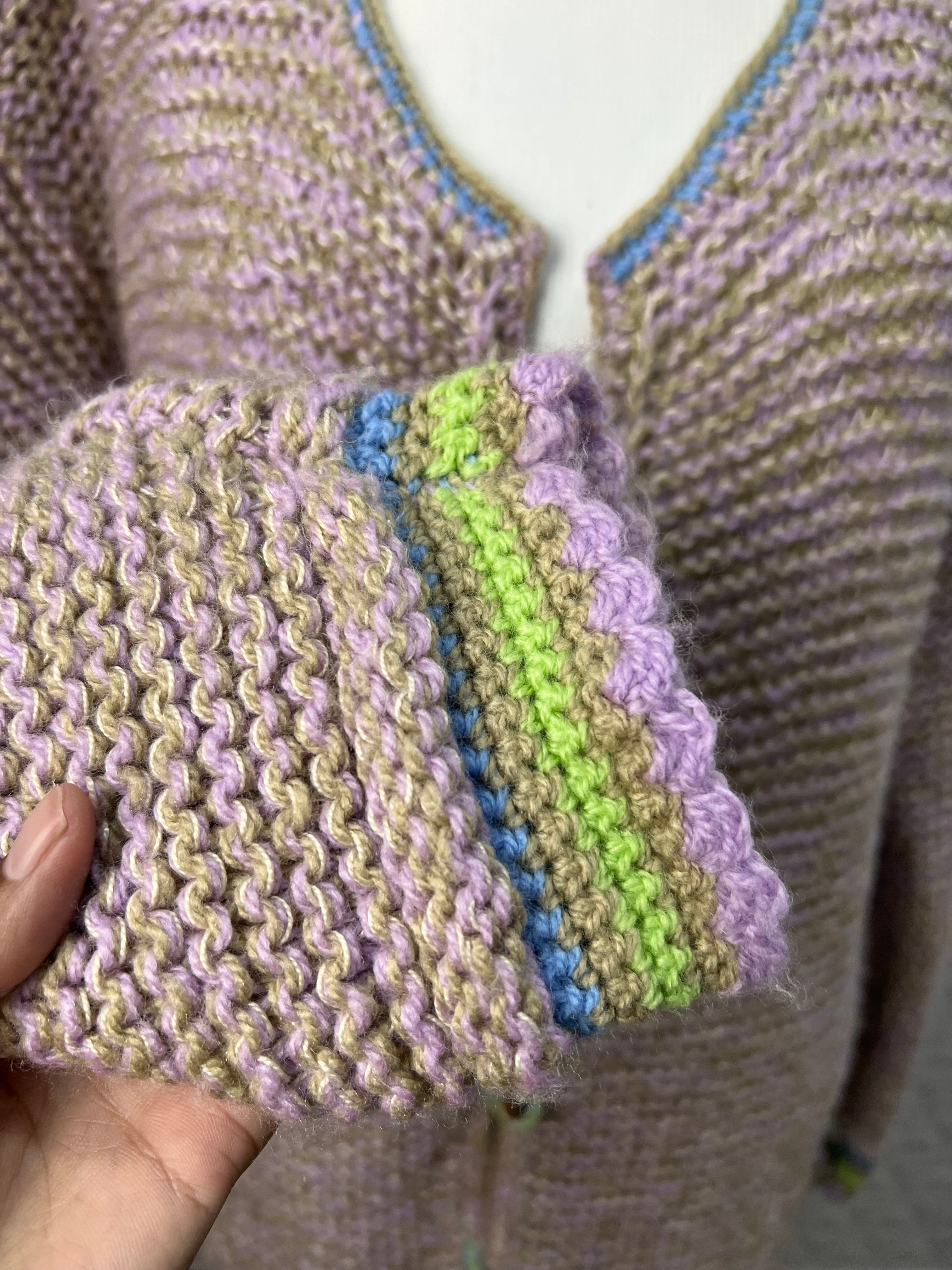 Cardigan Lilás —  tam M