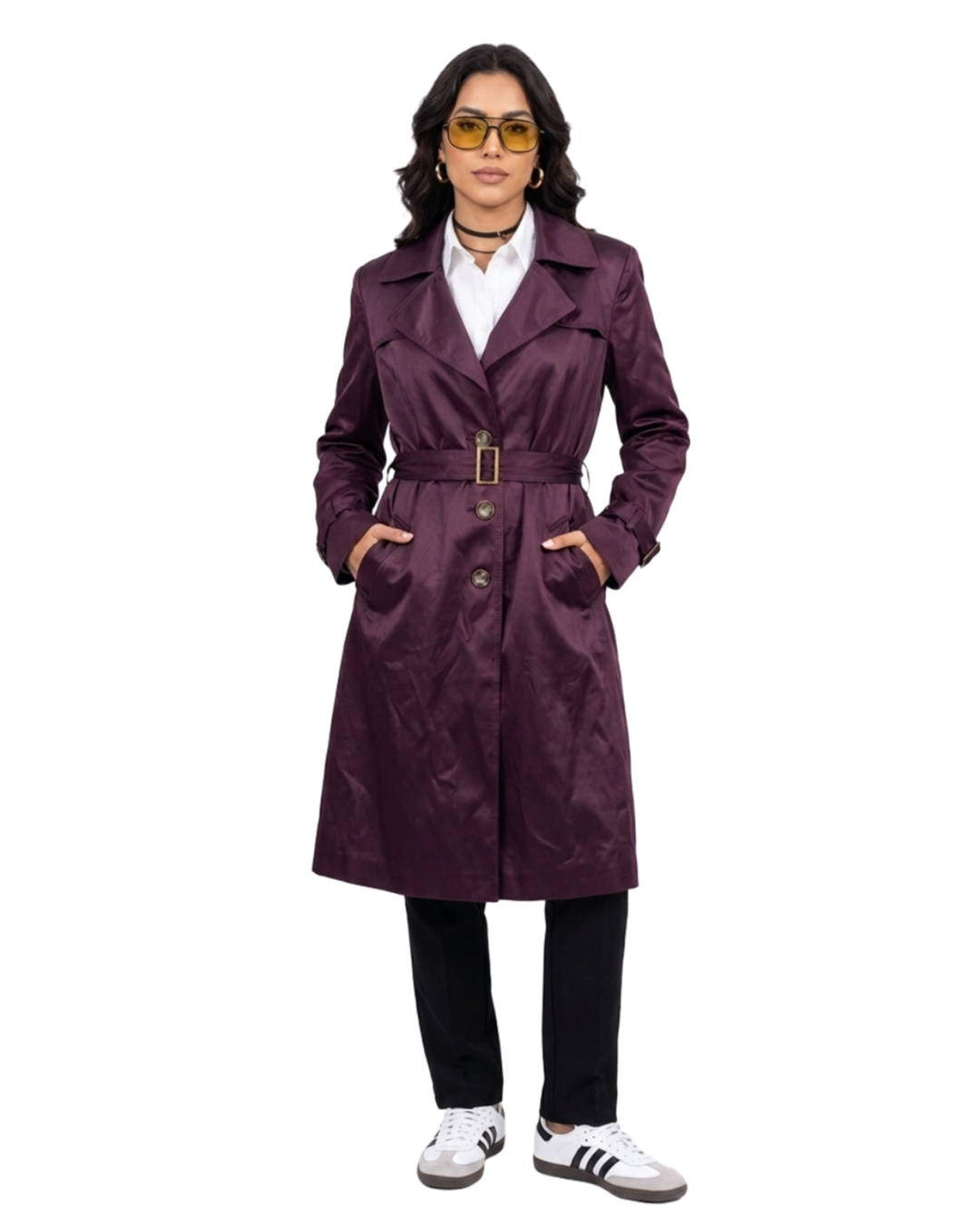 Sobretudo Styling Lilás - tam (P)