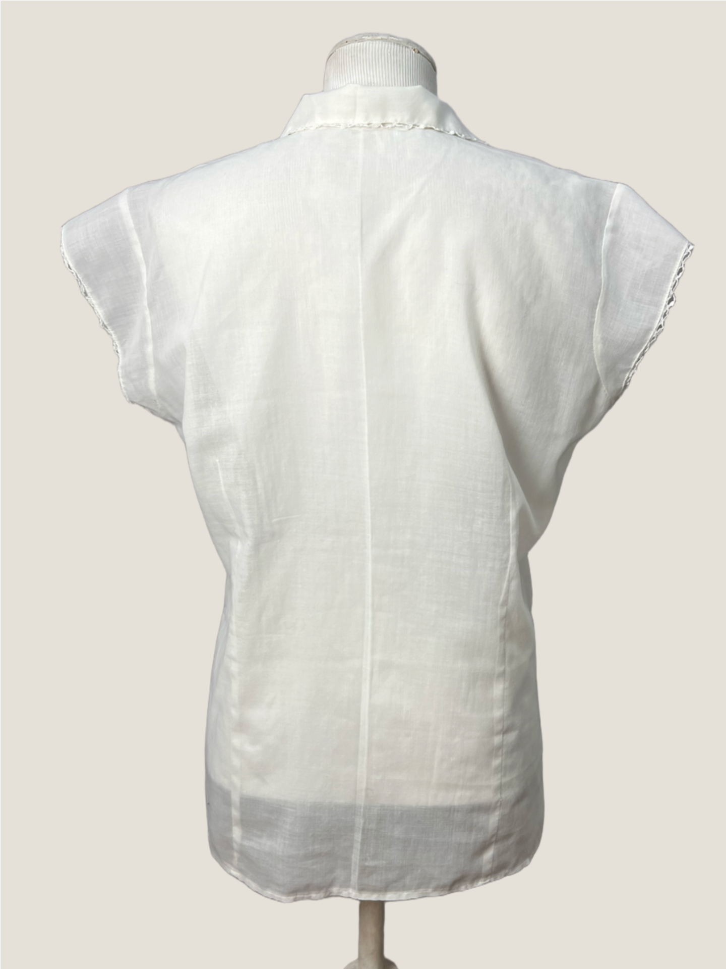 Regata Vintage  Branca — tam G