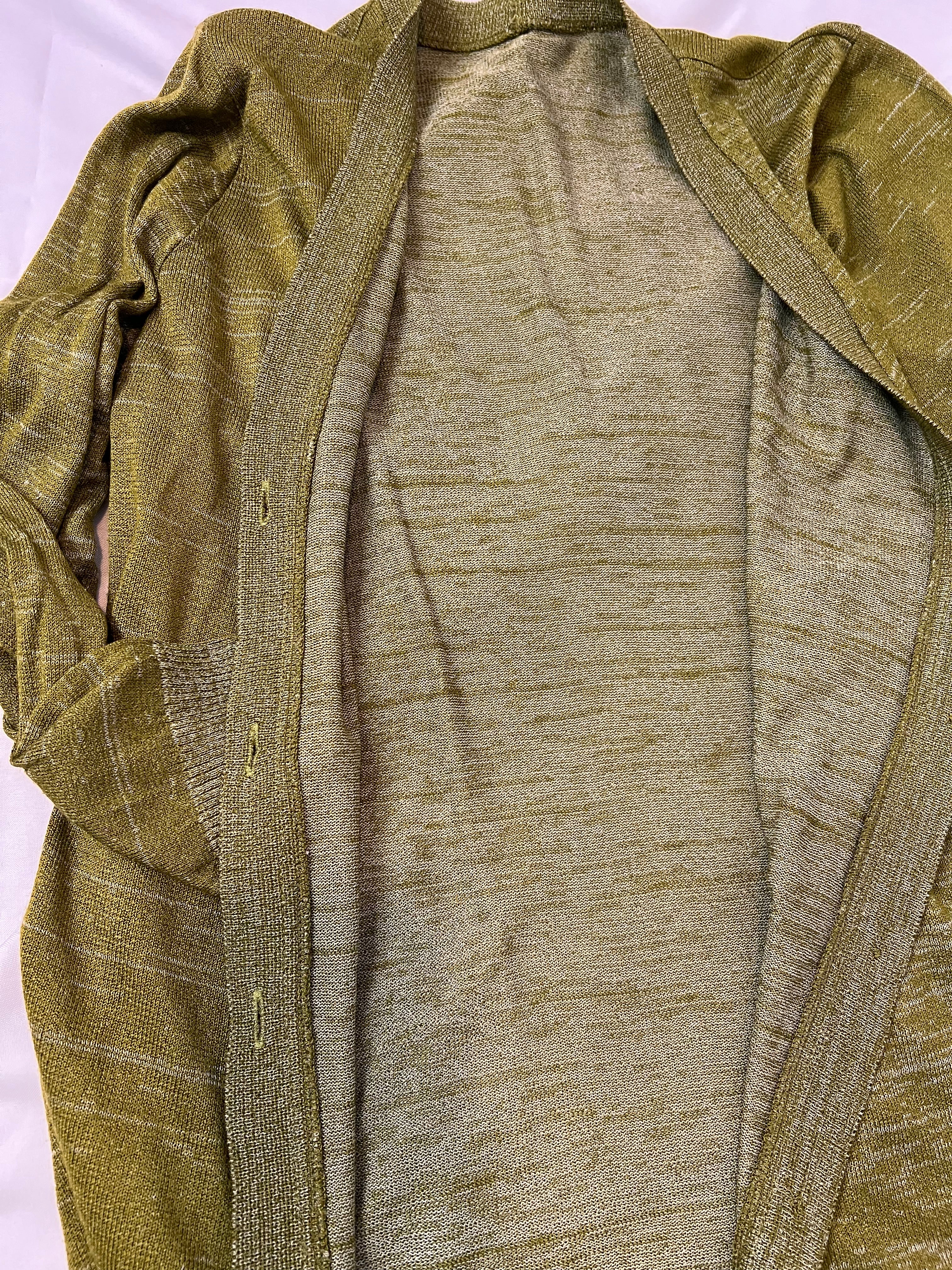 Cardigan Green - tam (M)