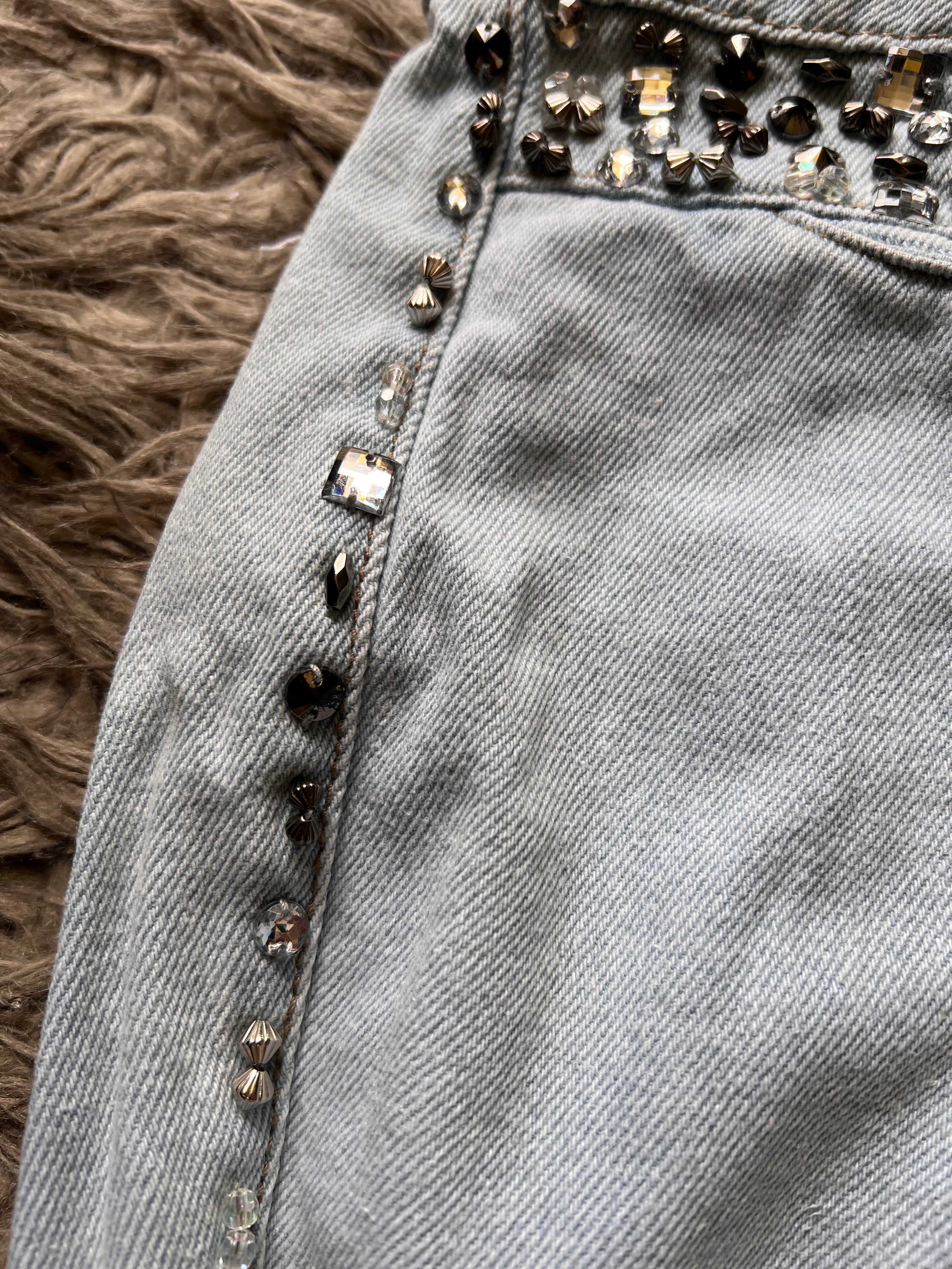 Calça Strass - tam (40)