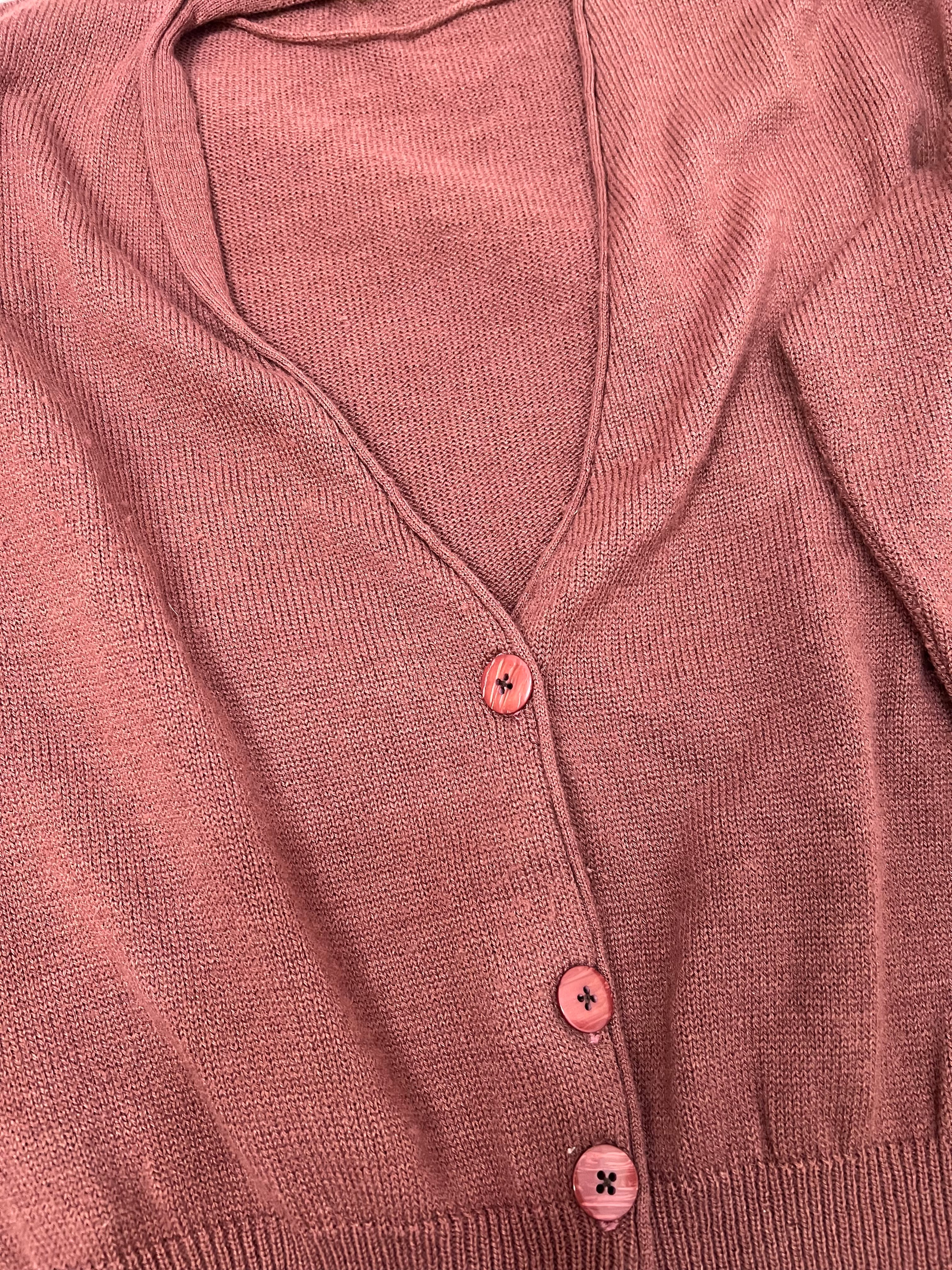 Cardigan Nude - tam (G)