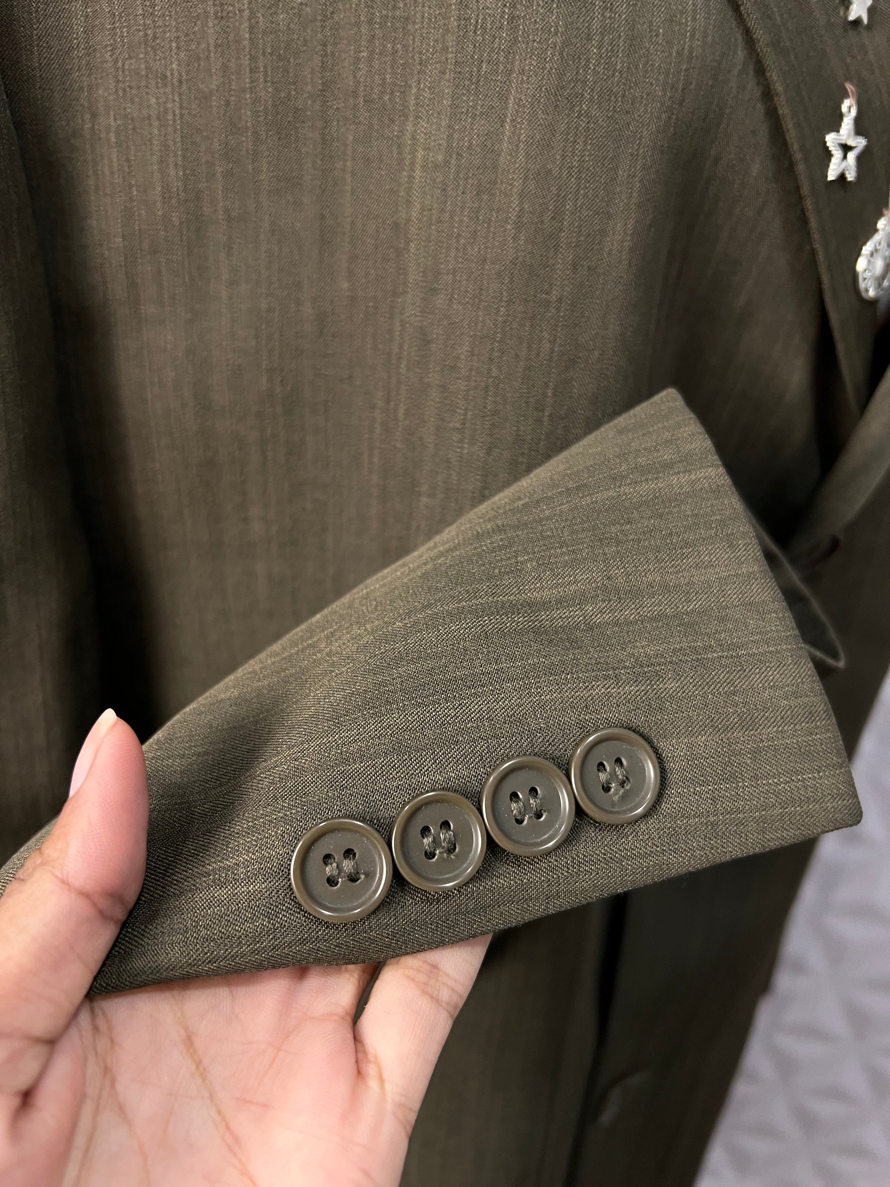 Blazer Oversized Estilizado M França  — tam GG