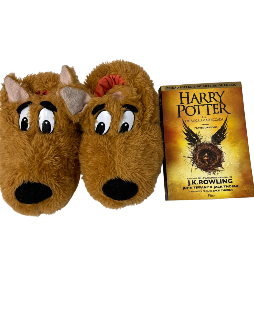 Kit Pantufa N36 + Livro Harry Potter e a Criança Amaldiçoada