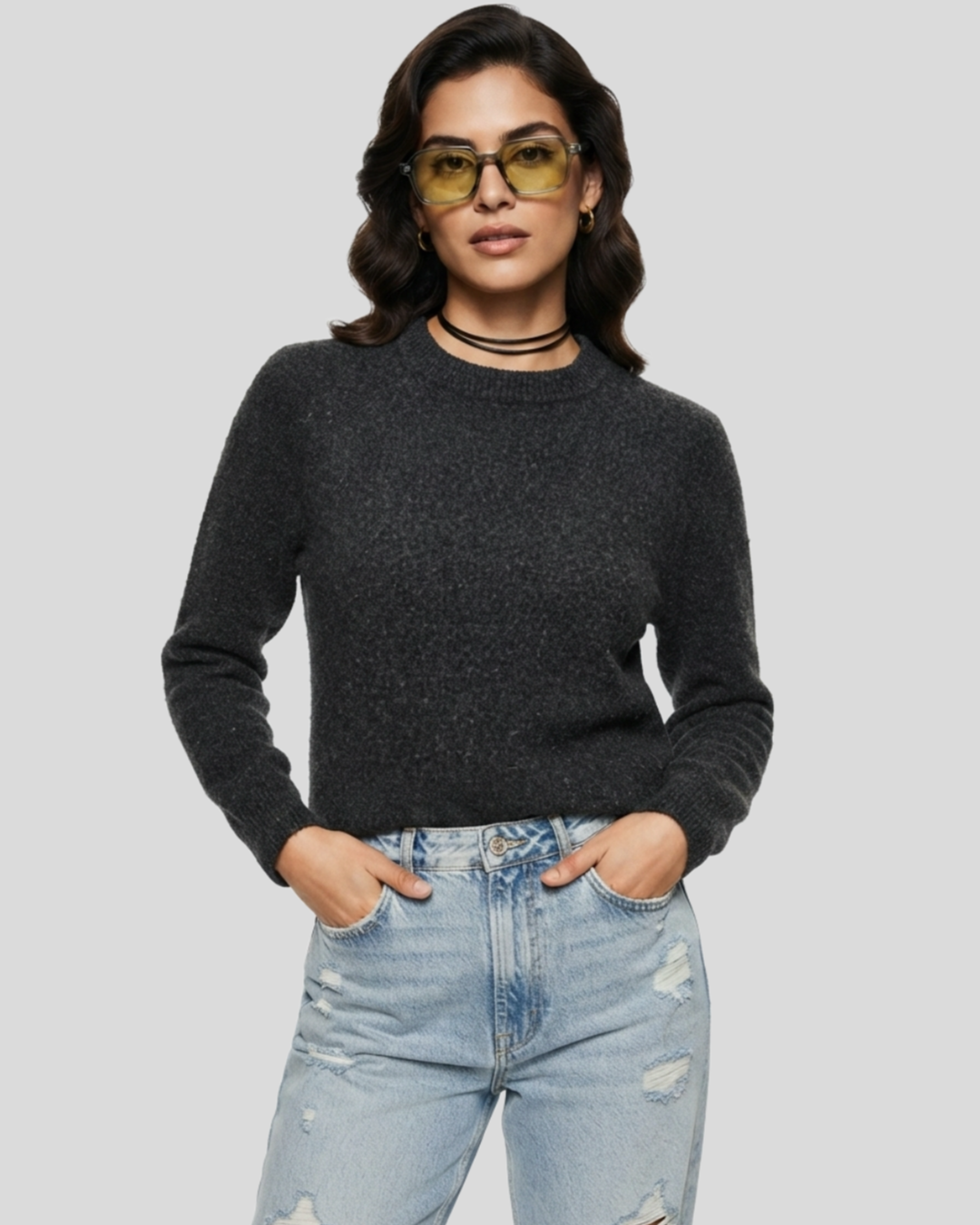 Tricô Zara — tam PP