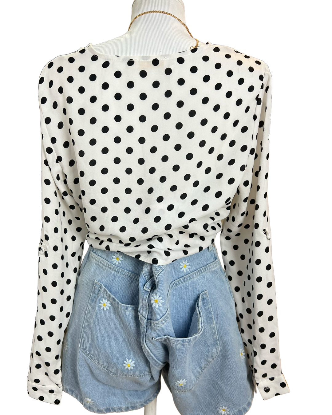 Cropped Poás - tam (M)