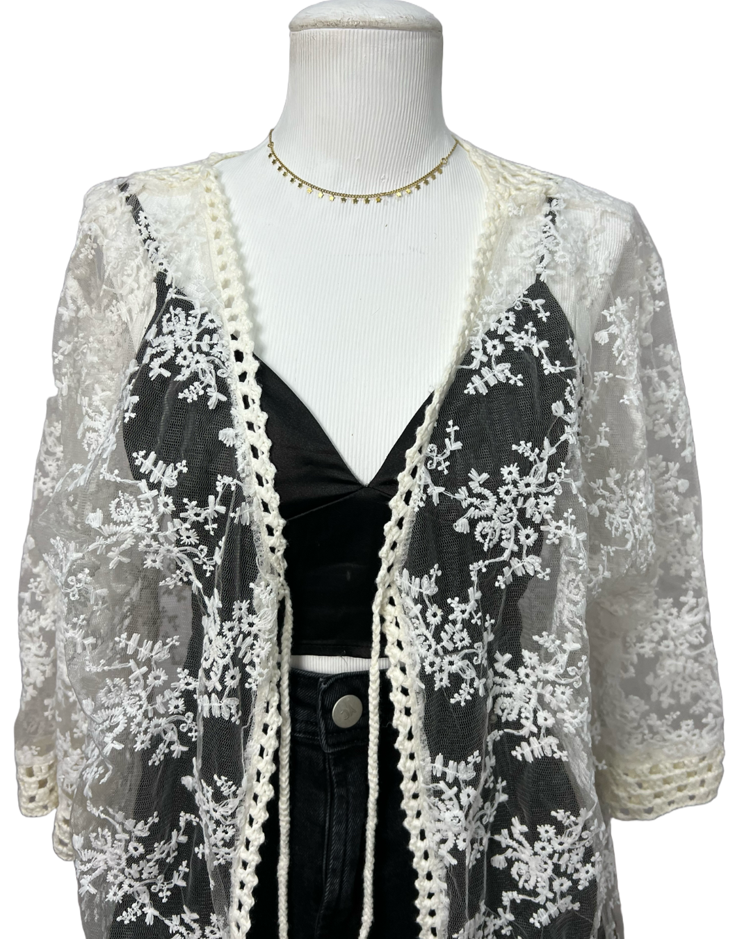 Vestido\Kimono Boho - tam (G)